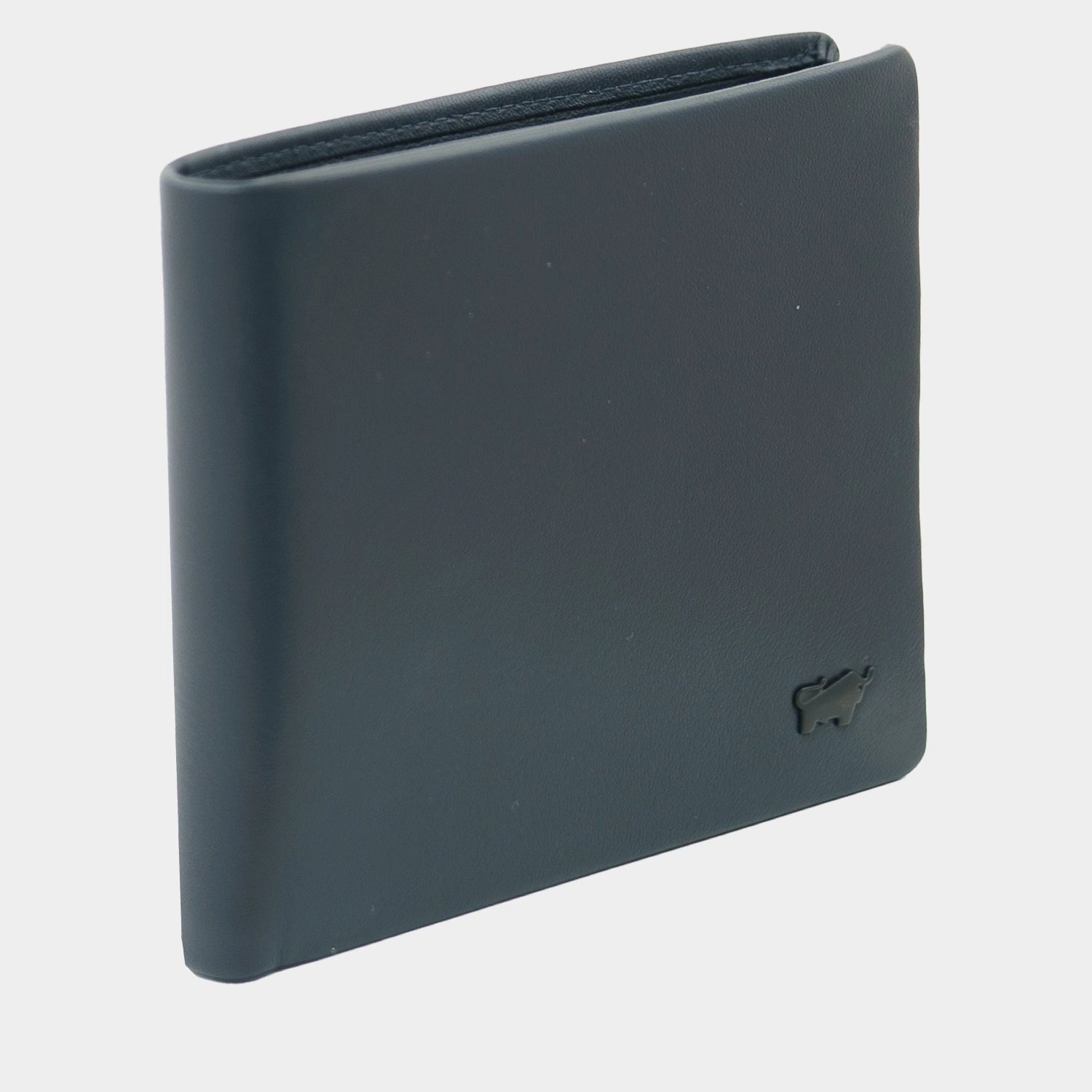 Schrägansicht HANNES RFID Geldbörse 4+4CS navy