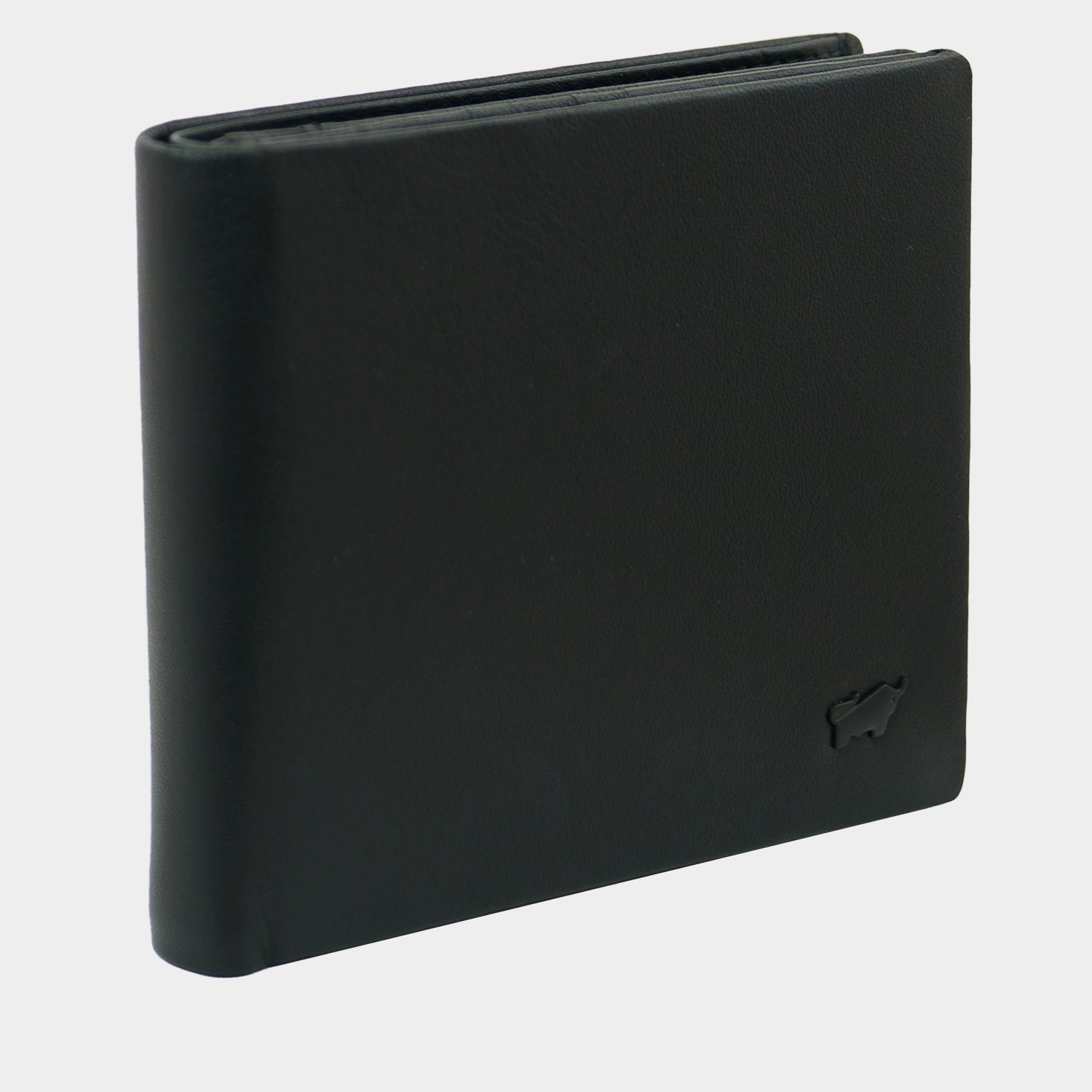 Schrägansicht HANNES RFID Geldbörse 8CS schwarz