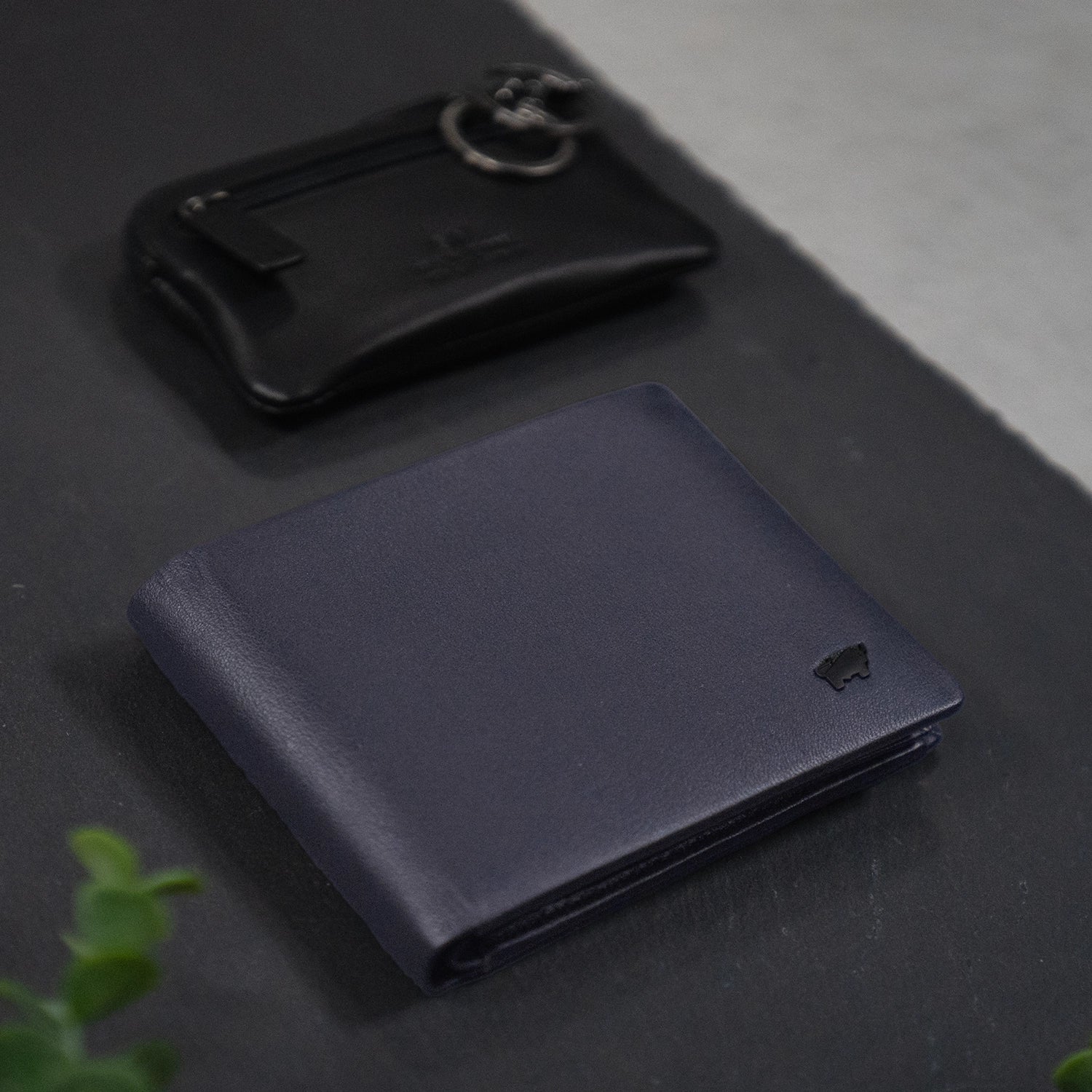 Keyfeature-1 HANNES RFID Geldbörse 8CS navy