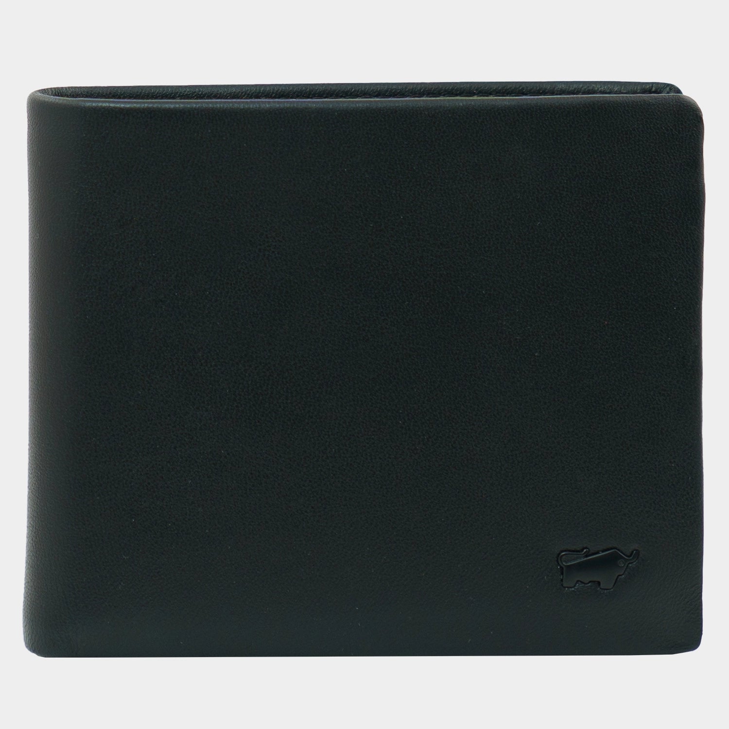 Frontansicht HANNES RFID Geldbörse 12CS schwarz