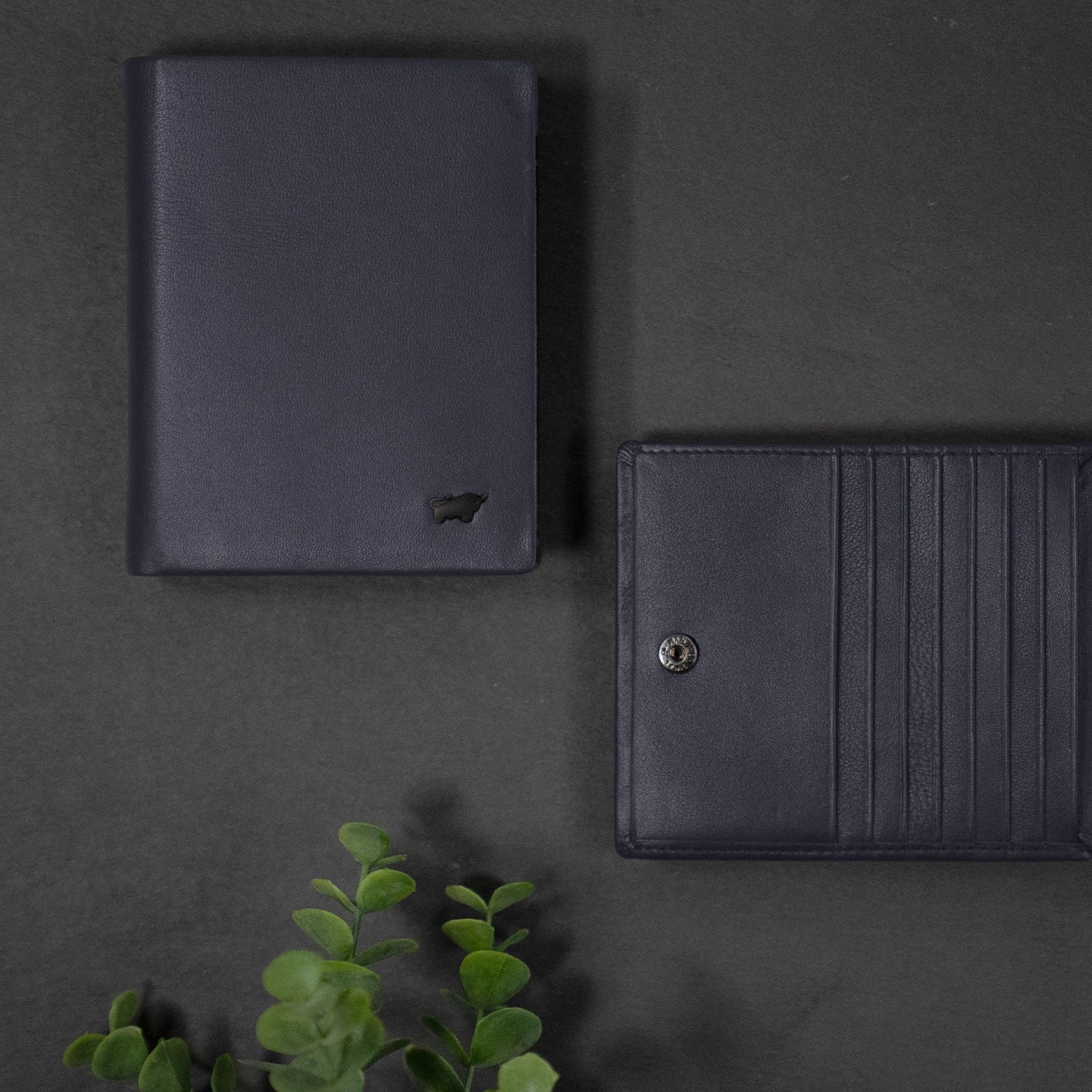 Keyfeature-1 HANNES RFID Geldbörse H 8CS navy