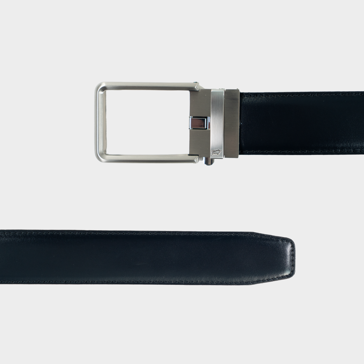 Frontansicht Gürtel Hans 115 cm dunkelblau