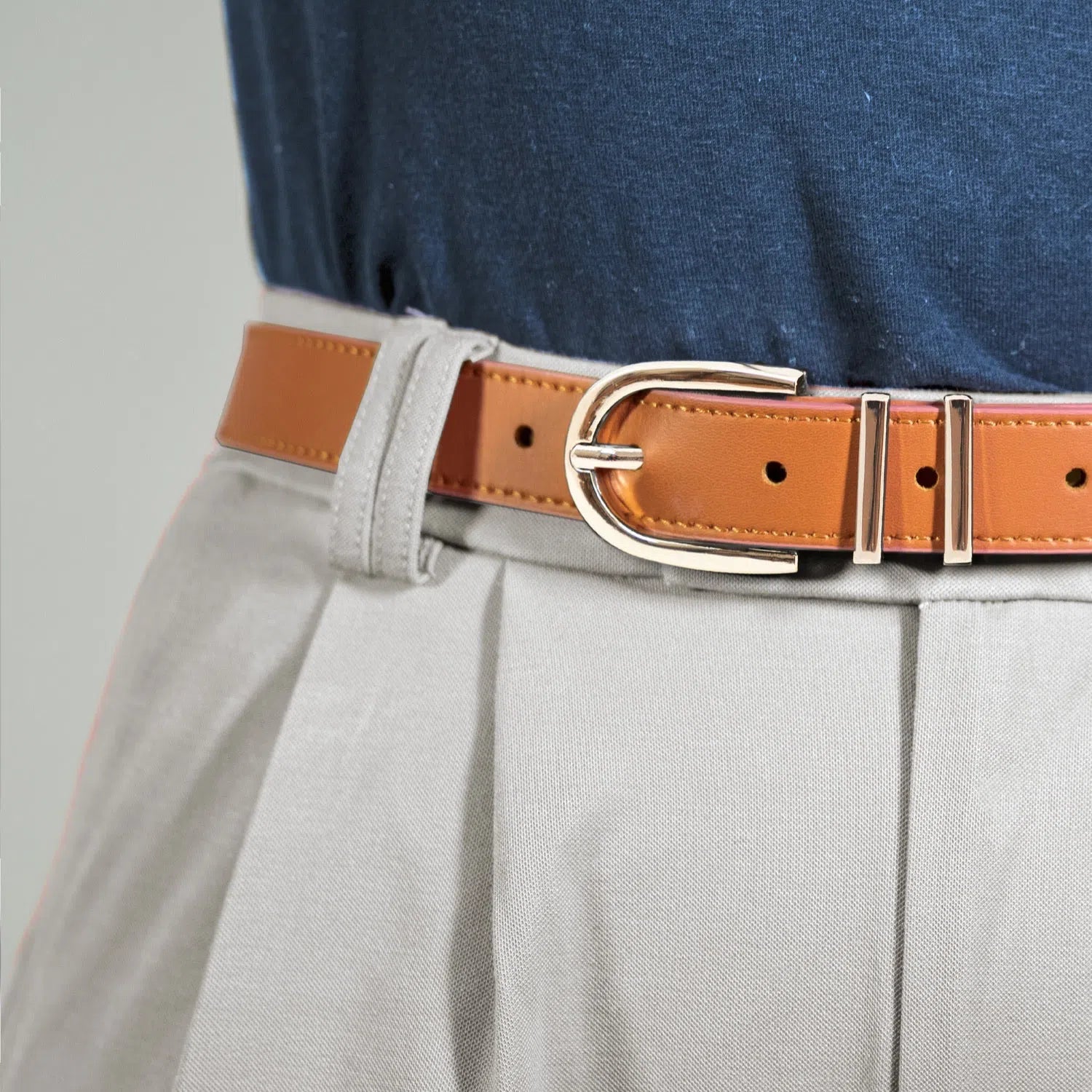 Gürtel Olivia 90cm cognac