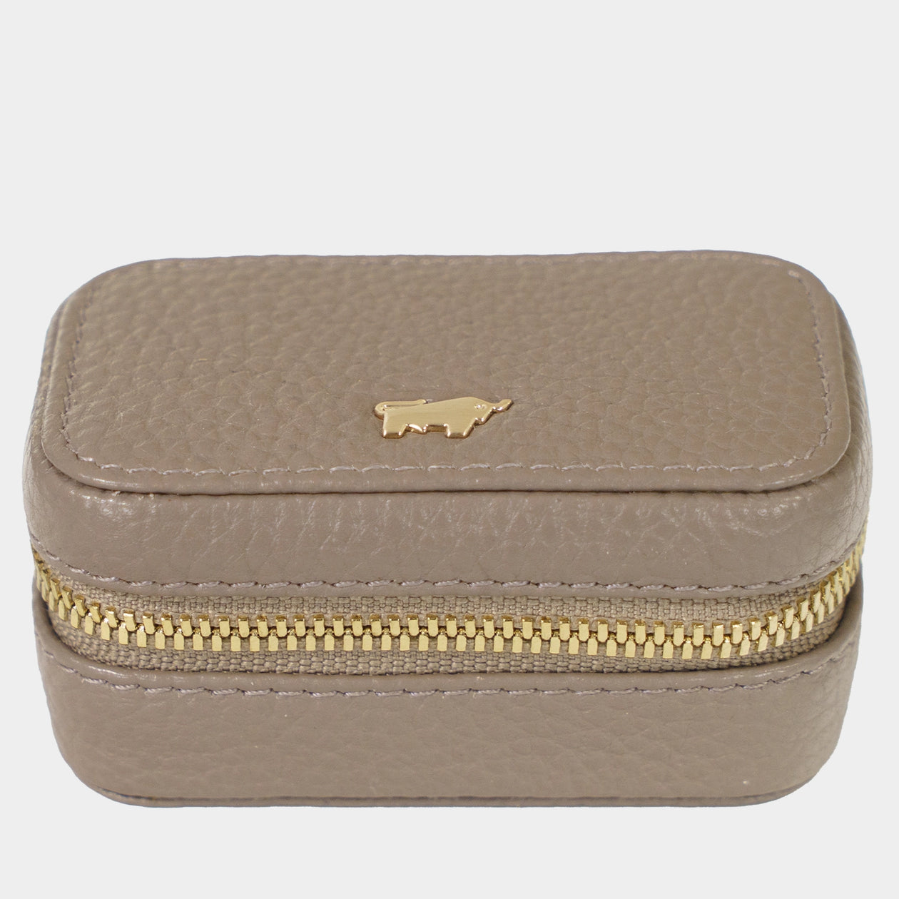 Frontansicht Schmucketui S taupe
