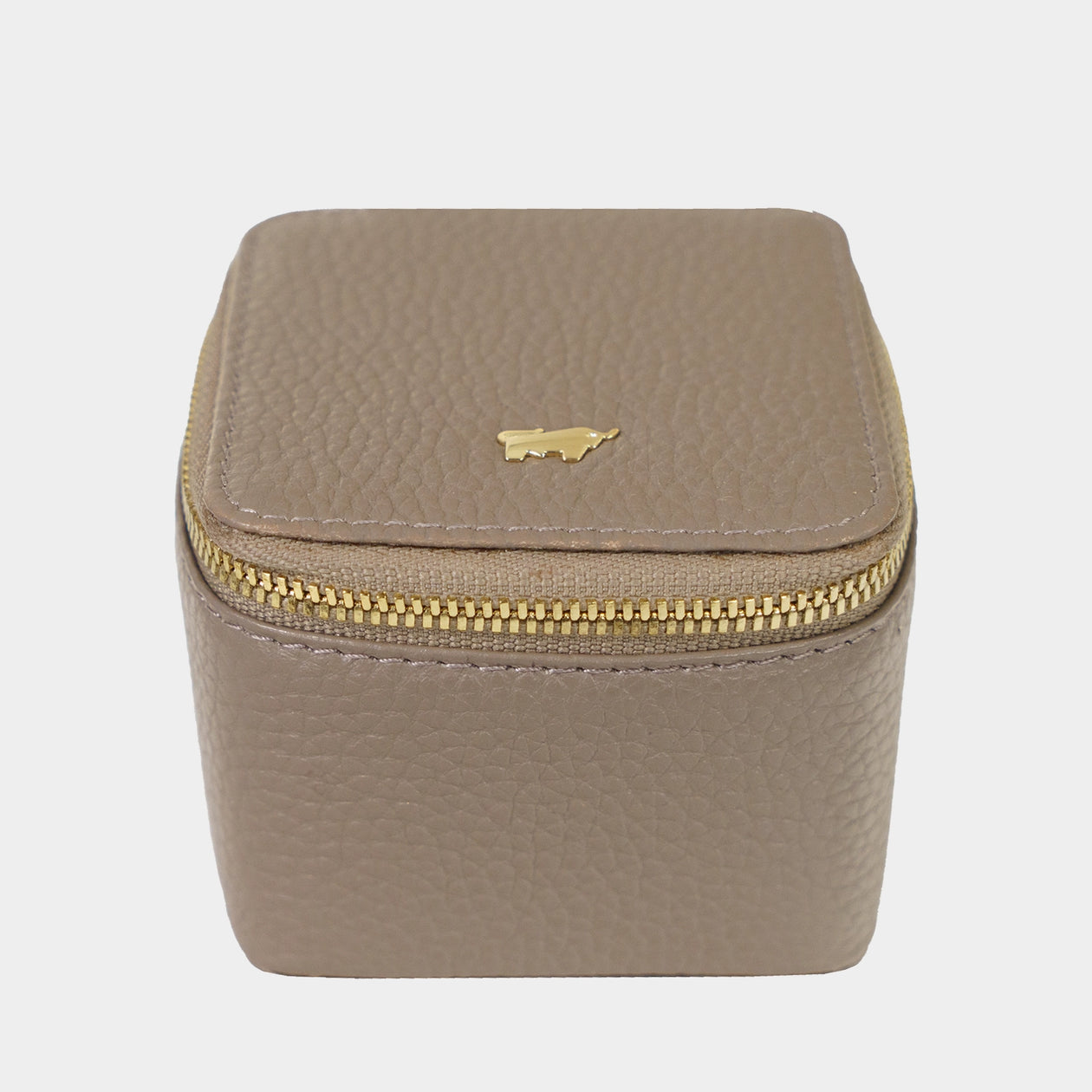 Frontansicht Schmucketui M taupe
