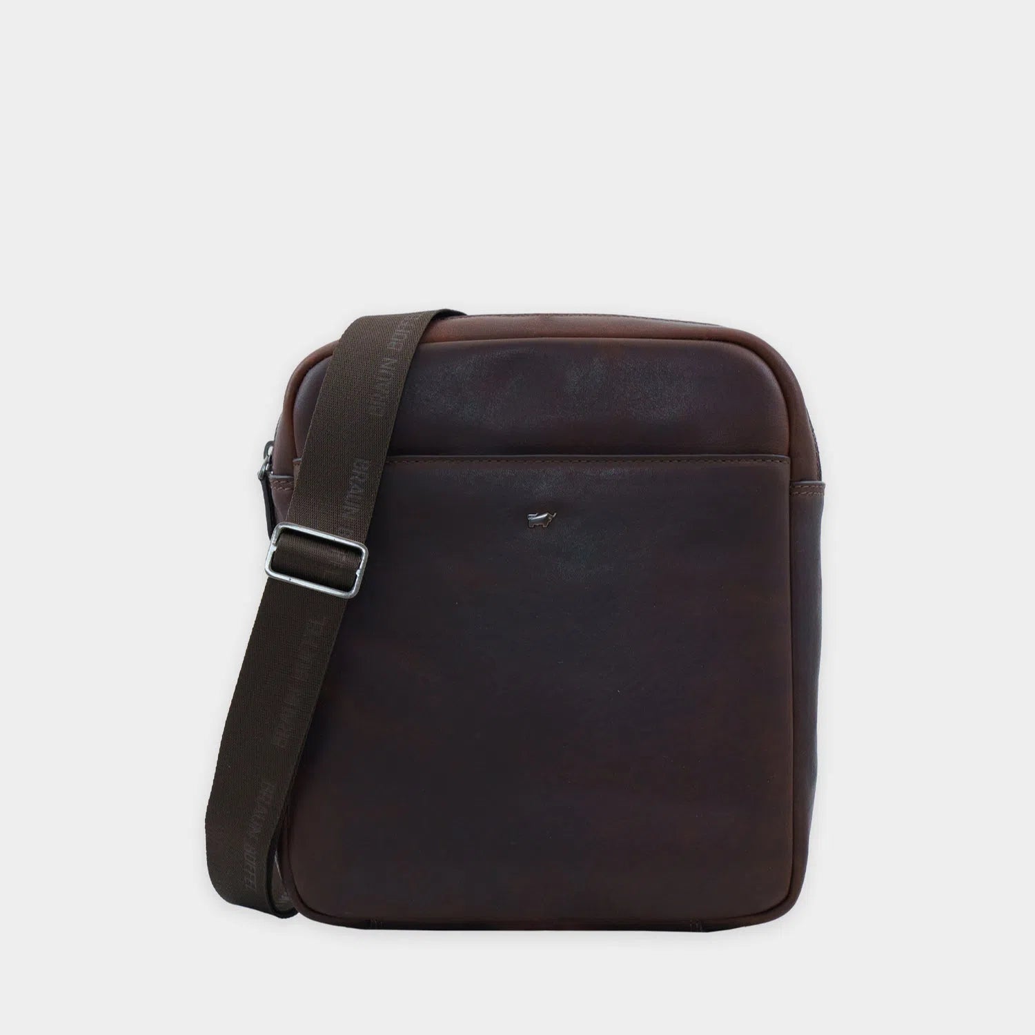 Frontansicht PARMA Umhängetasche L braun