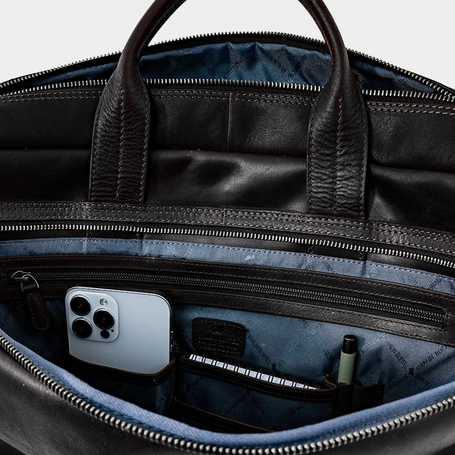 Keyfeature-3 PARMA Businesstasche XL schwarz