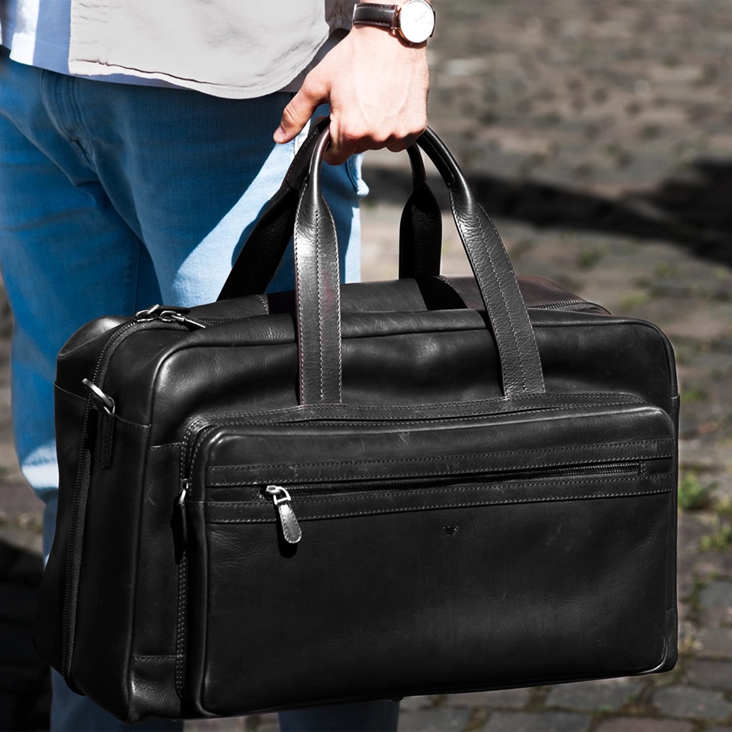 Keyfeature-1 PARMA Reisetasche schwarz