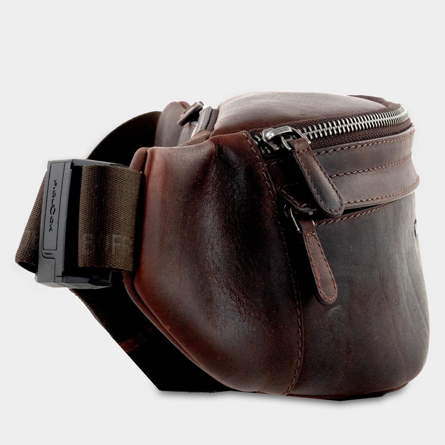 Seitenansicht PARMA Cross Body Bag braun