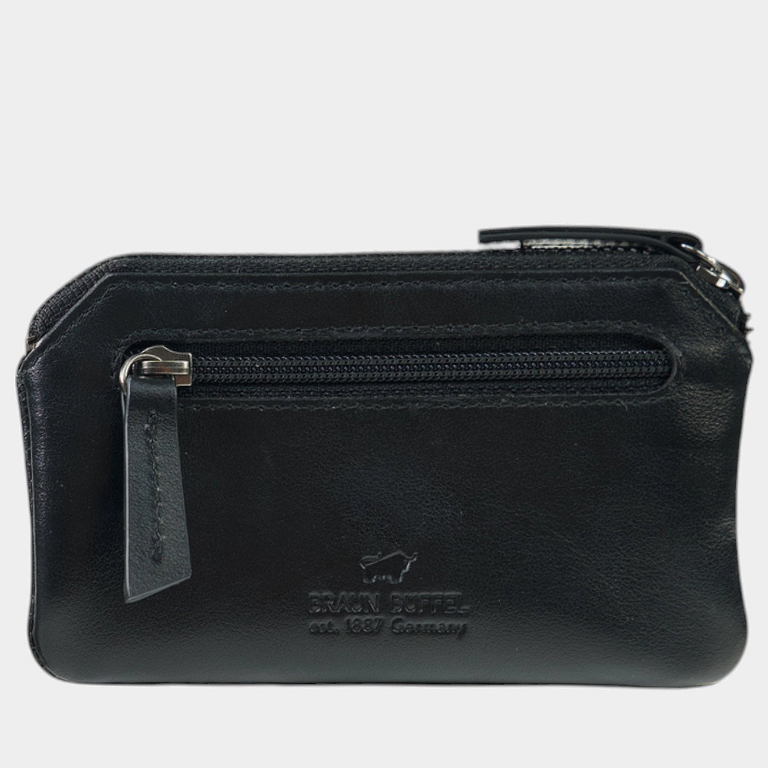 Rueckansicht ELIAS Schlüsseletui Zip schwarz