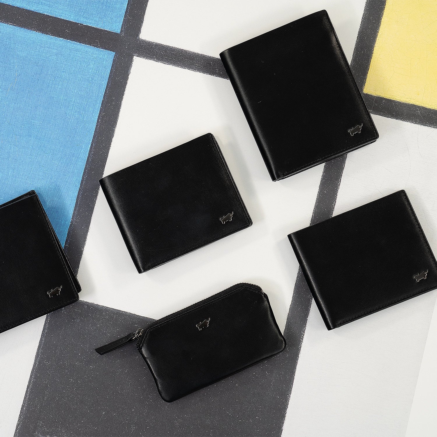 Keyfeature-1 ELIAS RFID Geldbörse 8CS schwarz