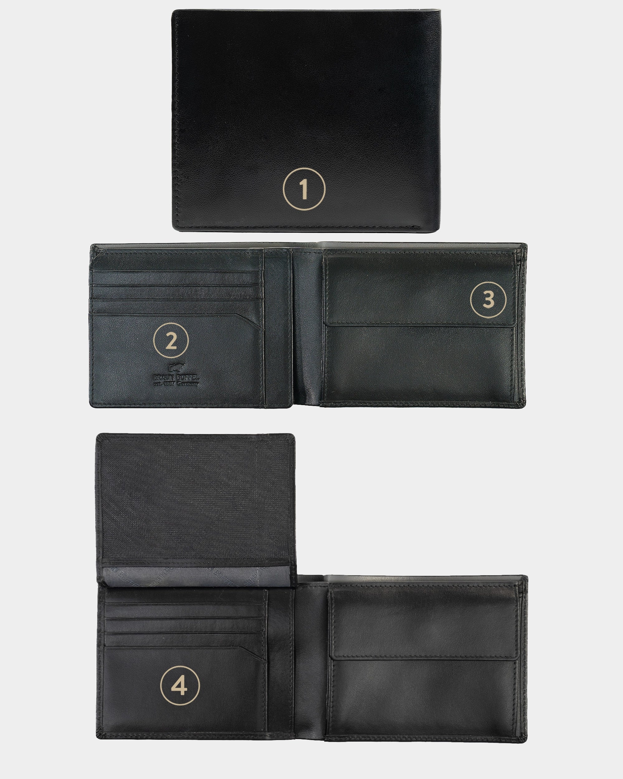 Personalisierungsbild ELIAS RFID Geldbörse 8CS schwarz