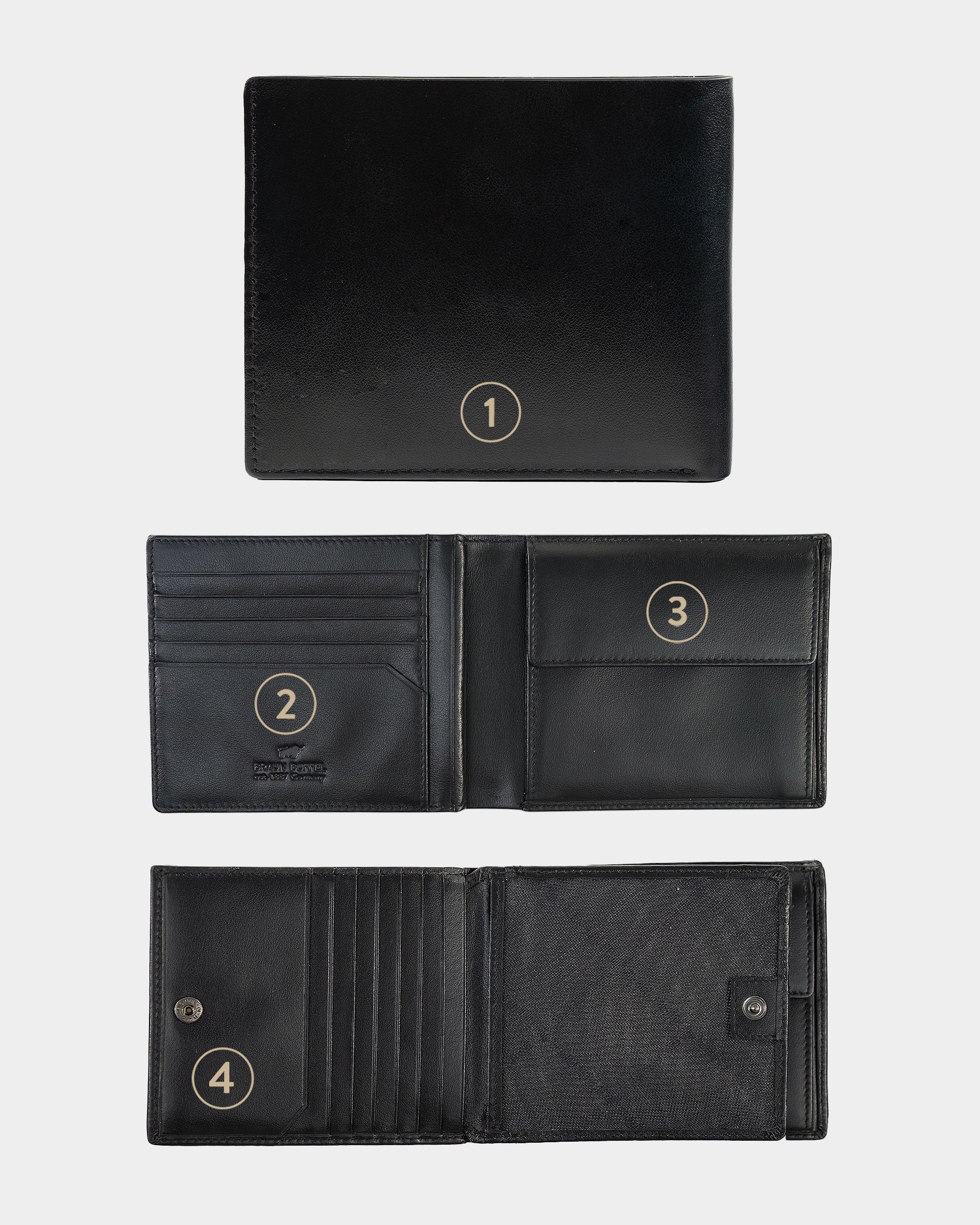 Personalisierungsbild ELIAS RFID Geldbörse 12CS schwarz