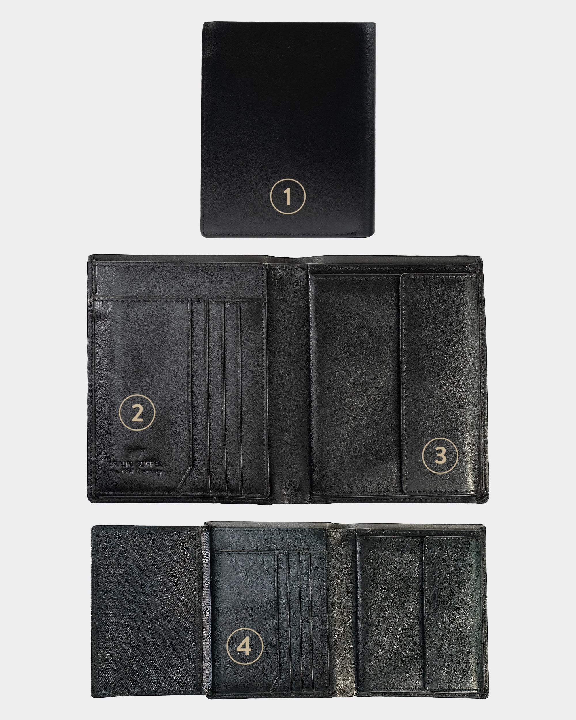 Personalisierungsbild ELIAS RFID Geldbörse H 8CS schwarz