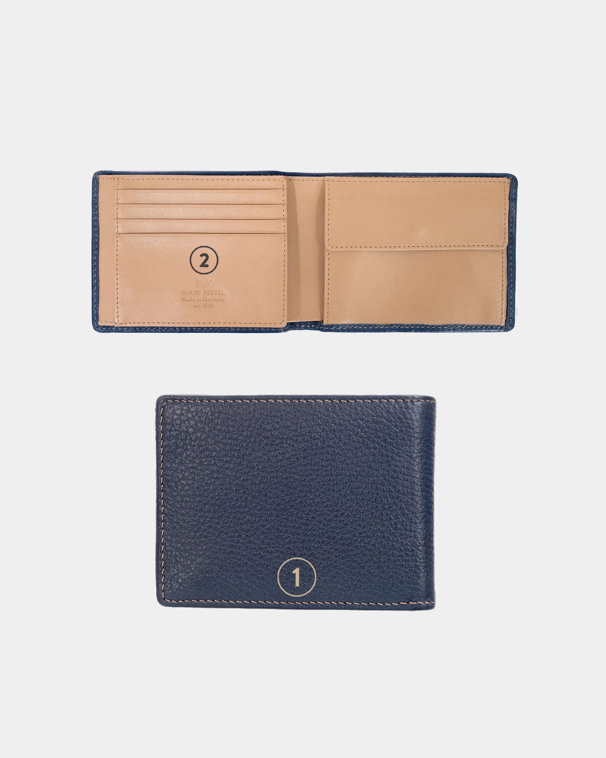 TONI Geldbörse 8CS navy