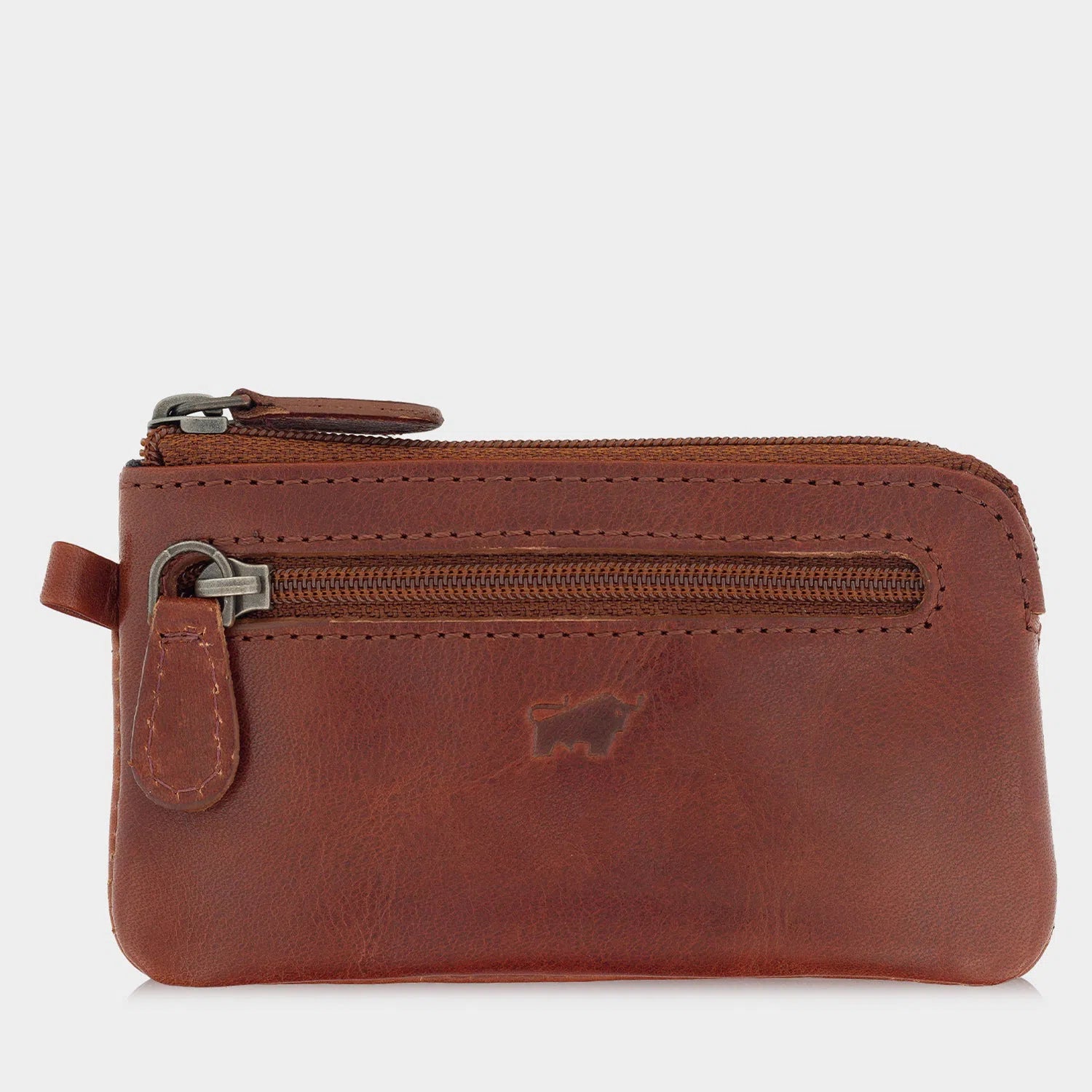 braun buffel cigarette case AREZZO key case tobacco
