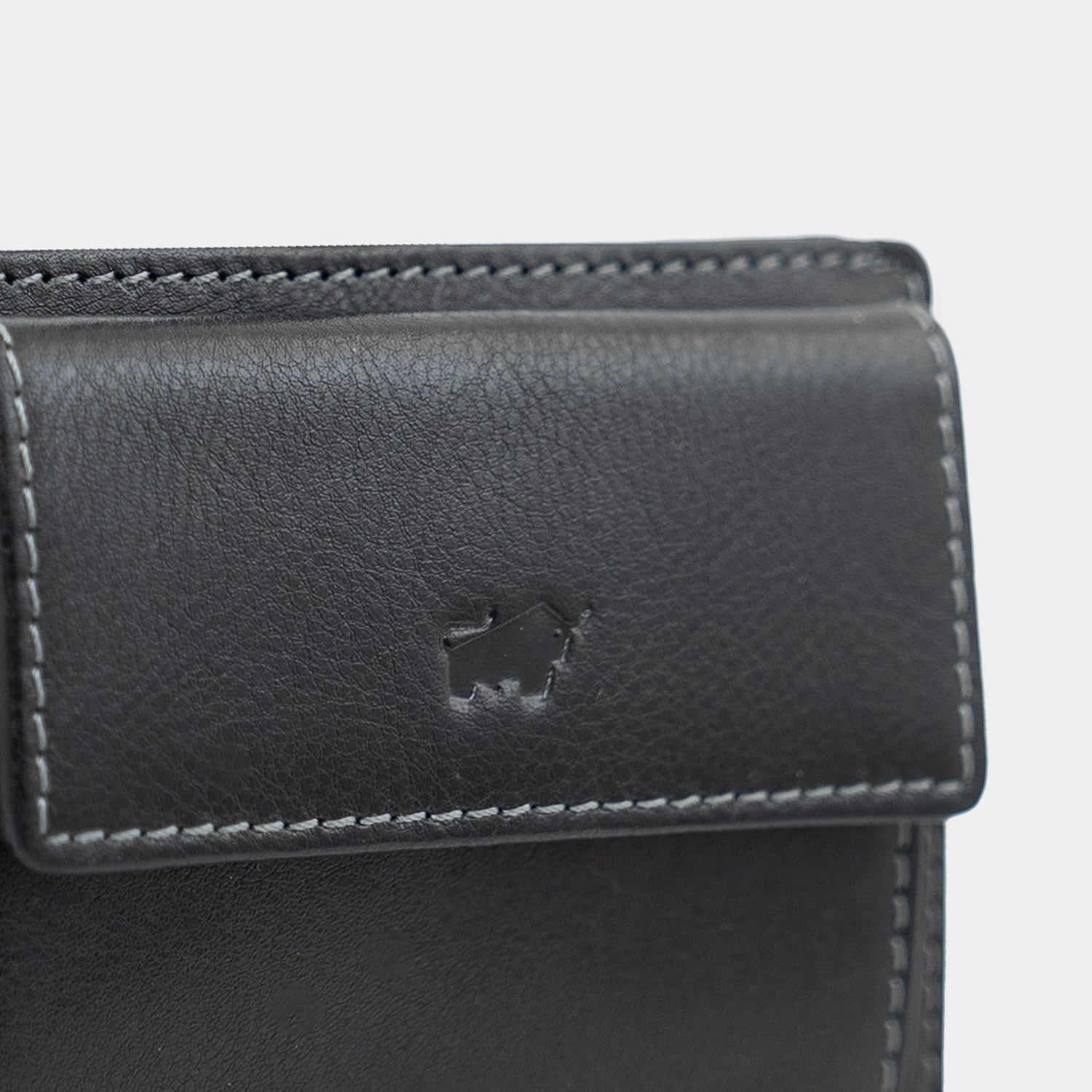 Keyfeature-3 AREZZO RFID Geldbörse S 6CS schwarz