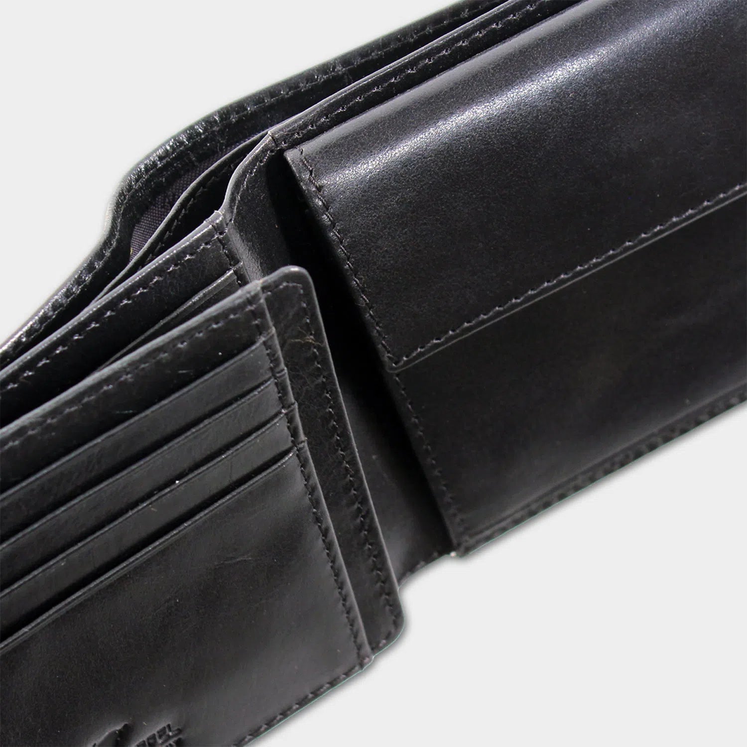 Keyfeature-2 AREZZO RFID Geldbörse 9CS schwarz