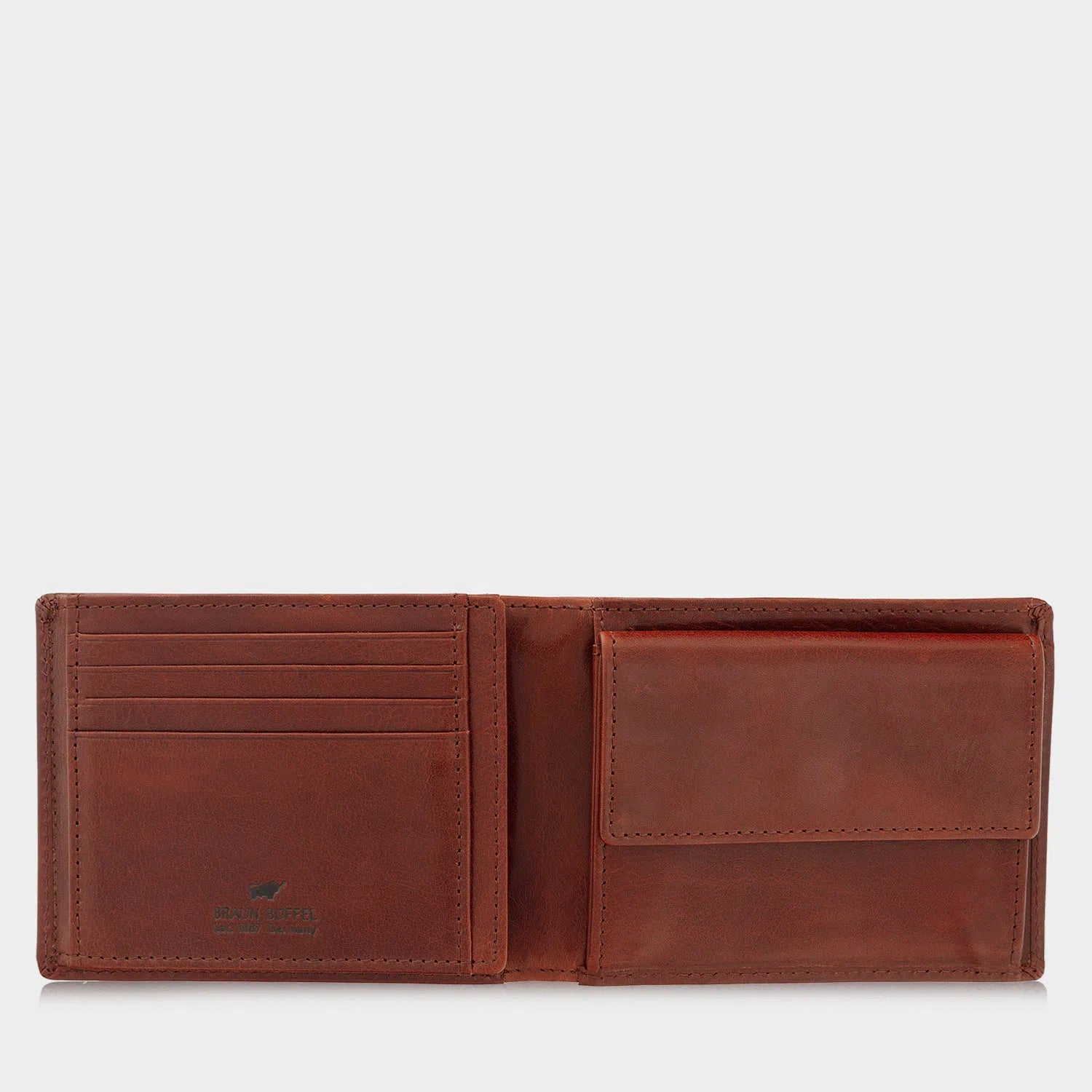 AREZZO RFID Geldbörse 9CS tabak