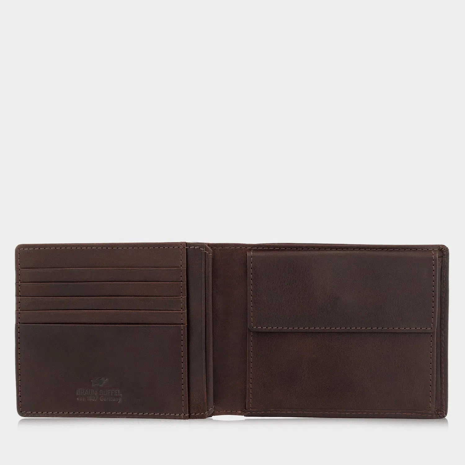 AREZZO RFID Geldbörse 12CS braun