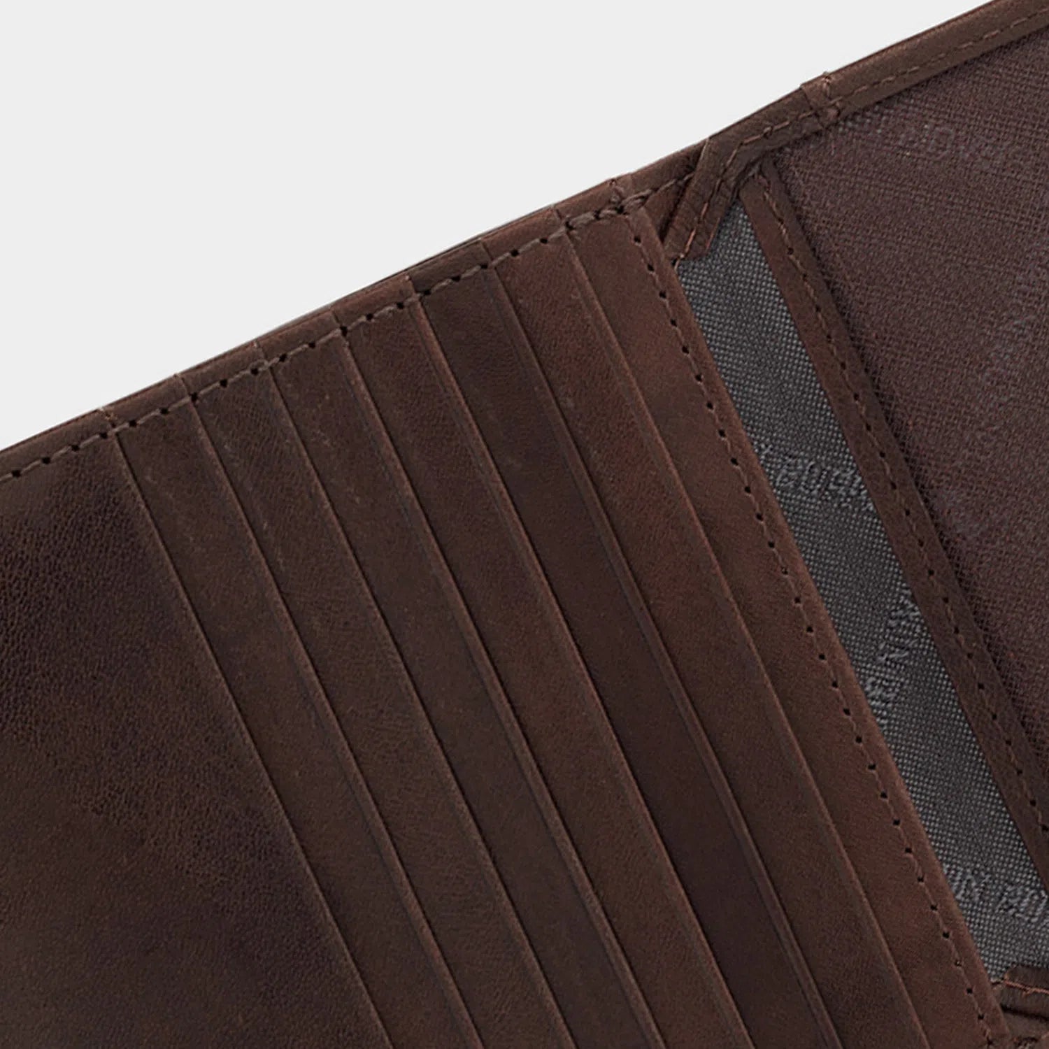 Keyfeature-2 AREZZO RFID Geldbörse 12CS braun
