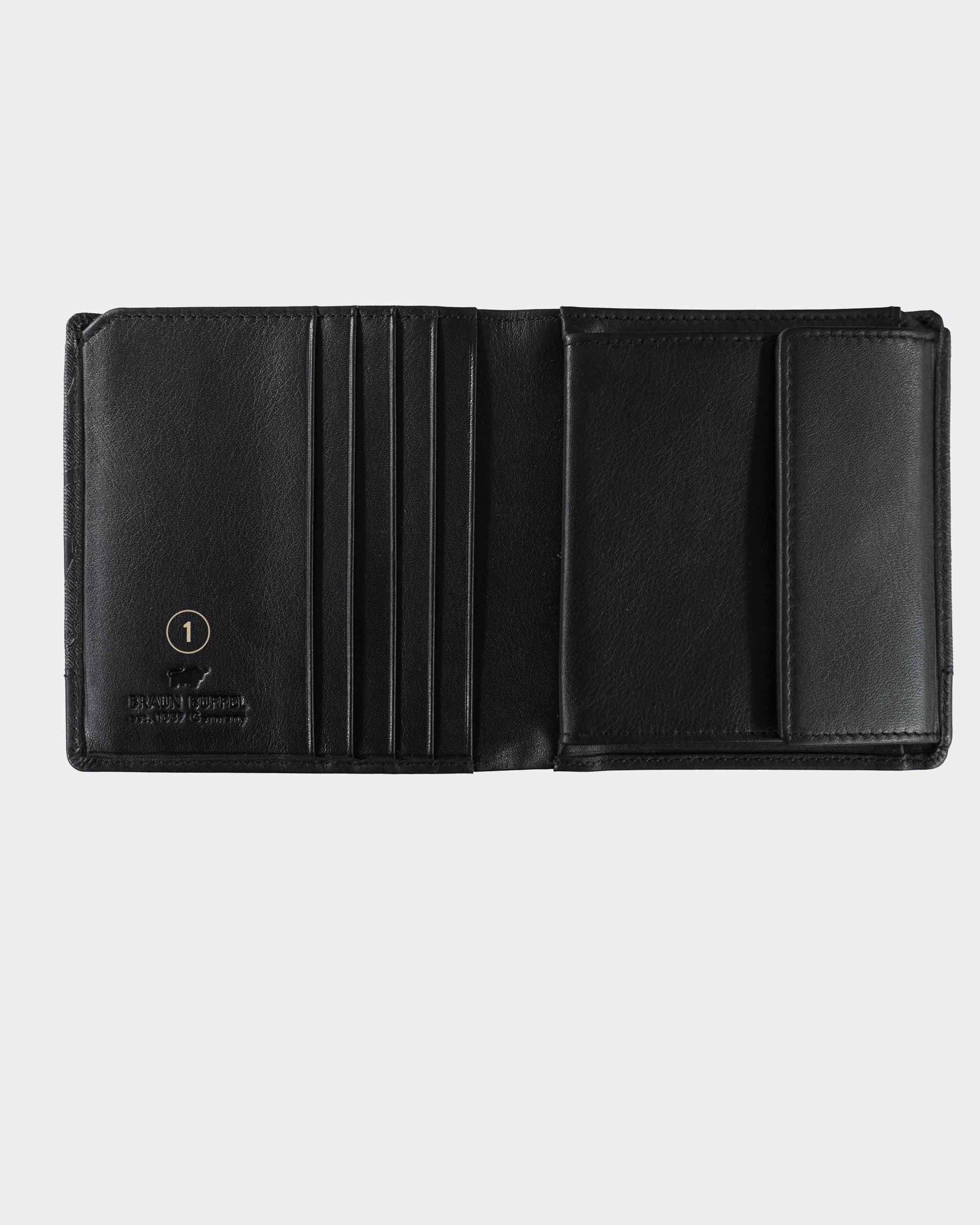 LEON RFID wallet Carre 4CS black