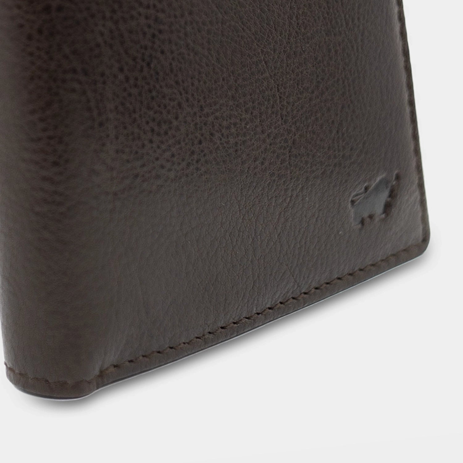 Keyfeature-3 AREZZO RFID Geldbörse Carré 8CS braun