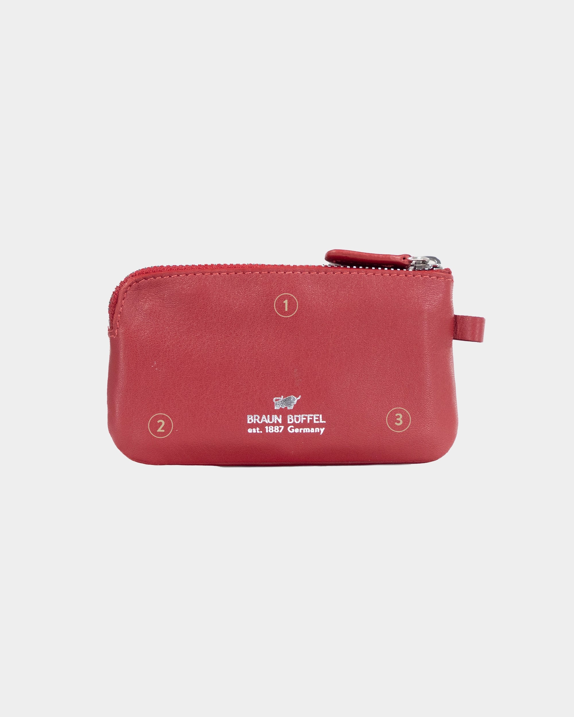 Personalisierung GOLF Schlüsseletui M Slim rot