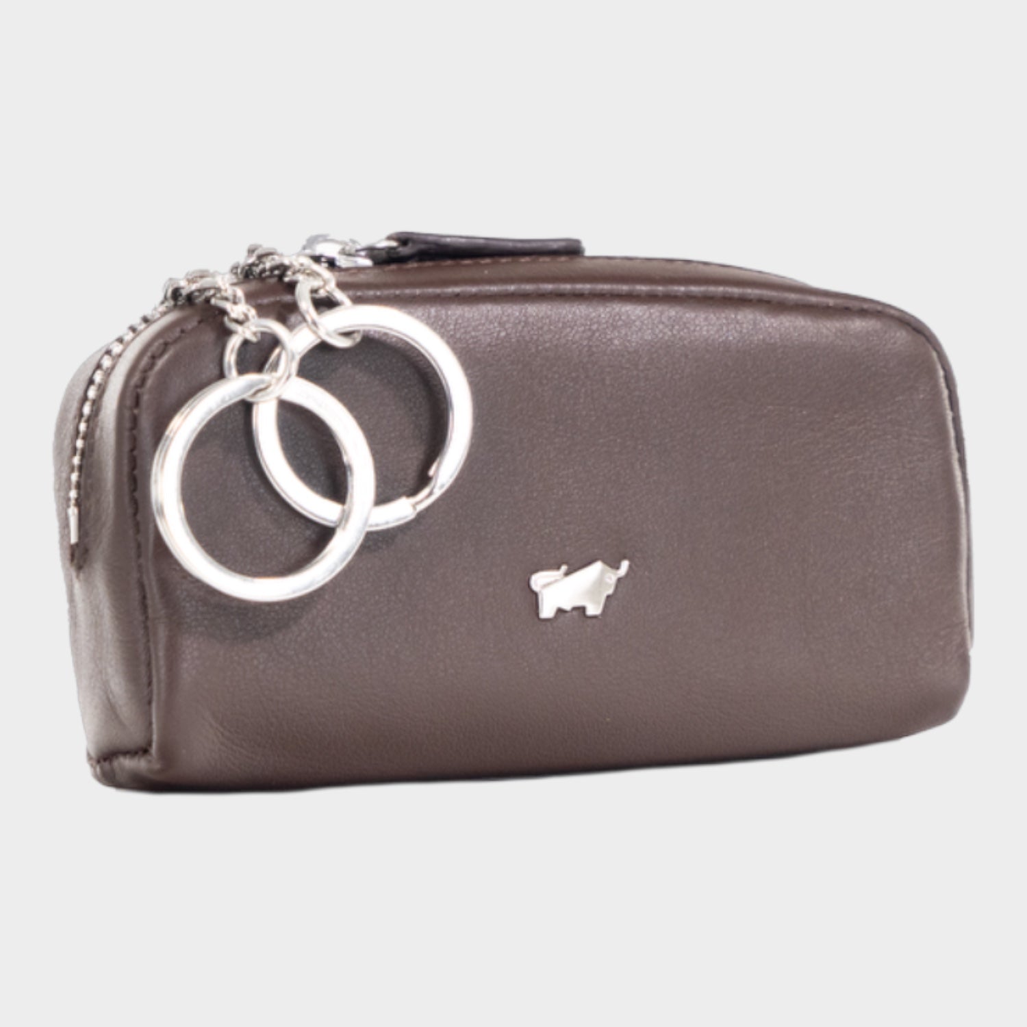 Keyfeature GOLF Schlüsseletui M Zip braun
