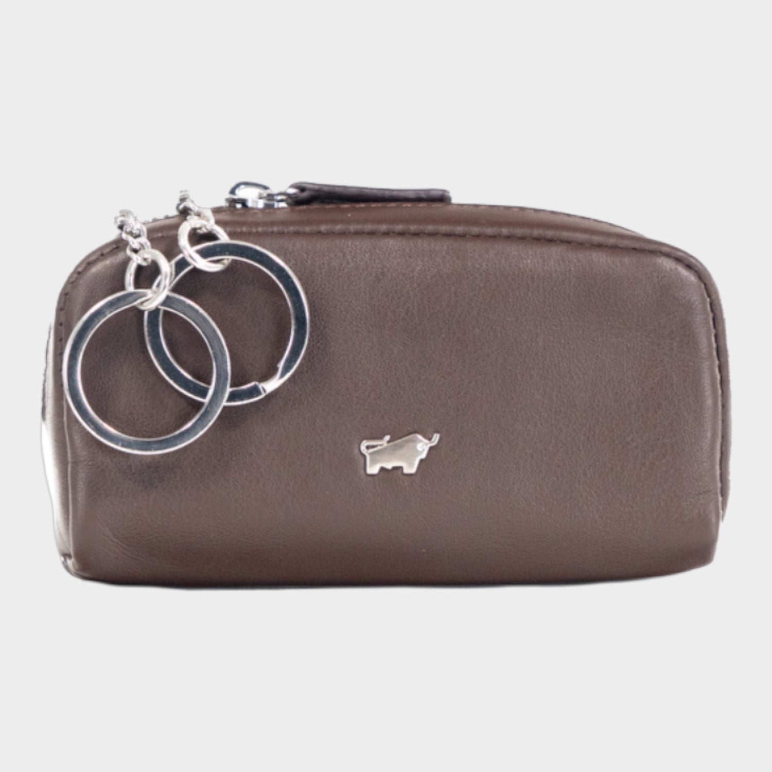 Keyfeature GOLF Schlüsseletui M Zip braun