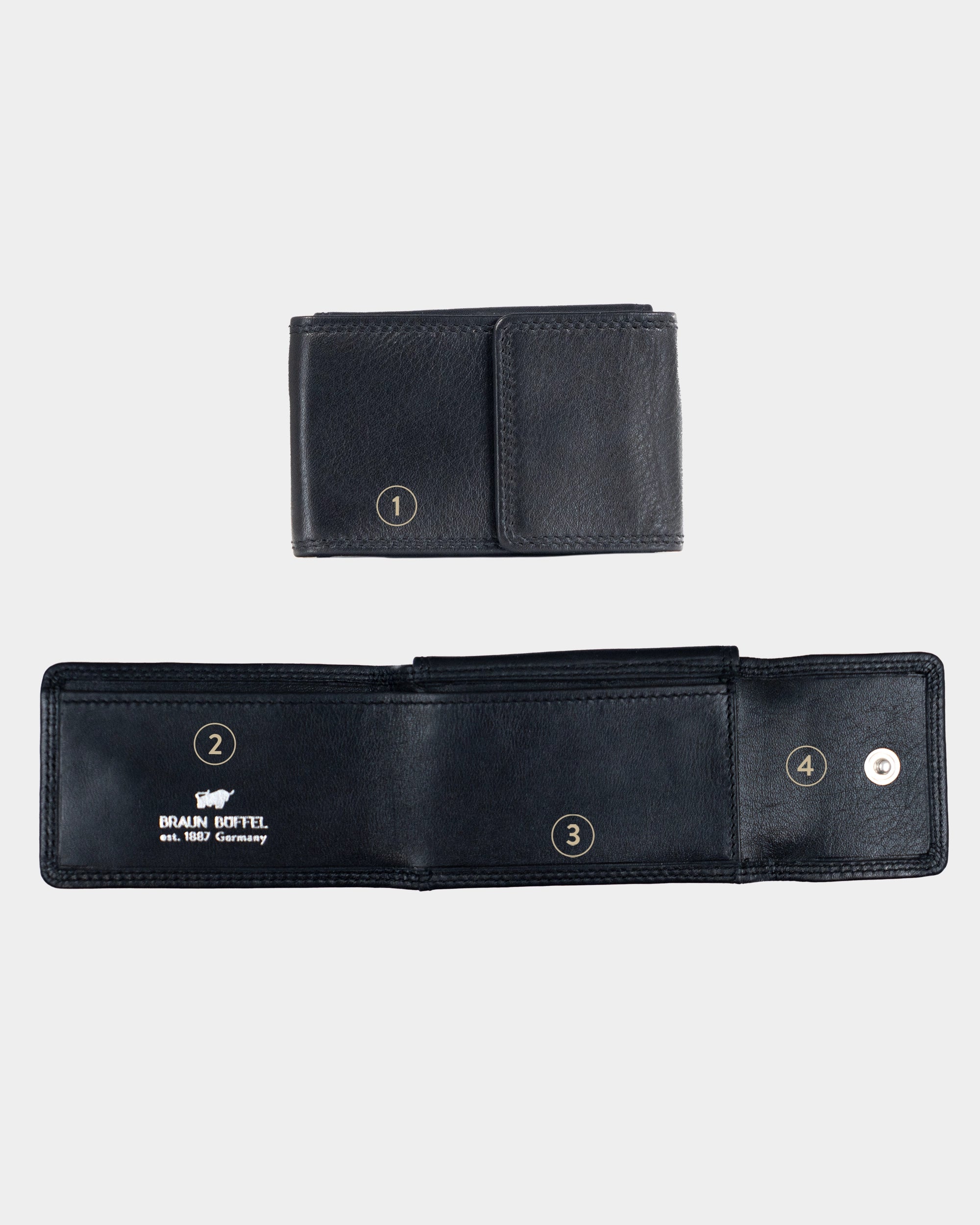 Personalisierung GOLF Geldbörse XS schwarz