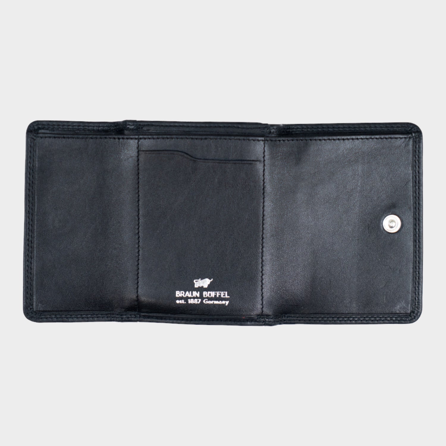 Innenansicht GOLF RFID Geldbörse 2CS schwarz