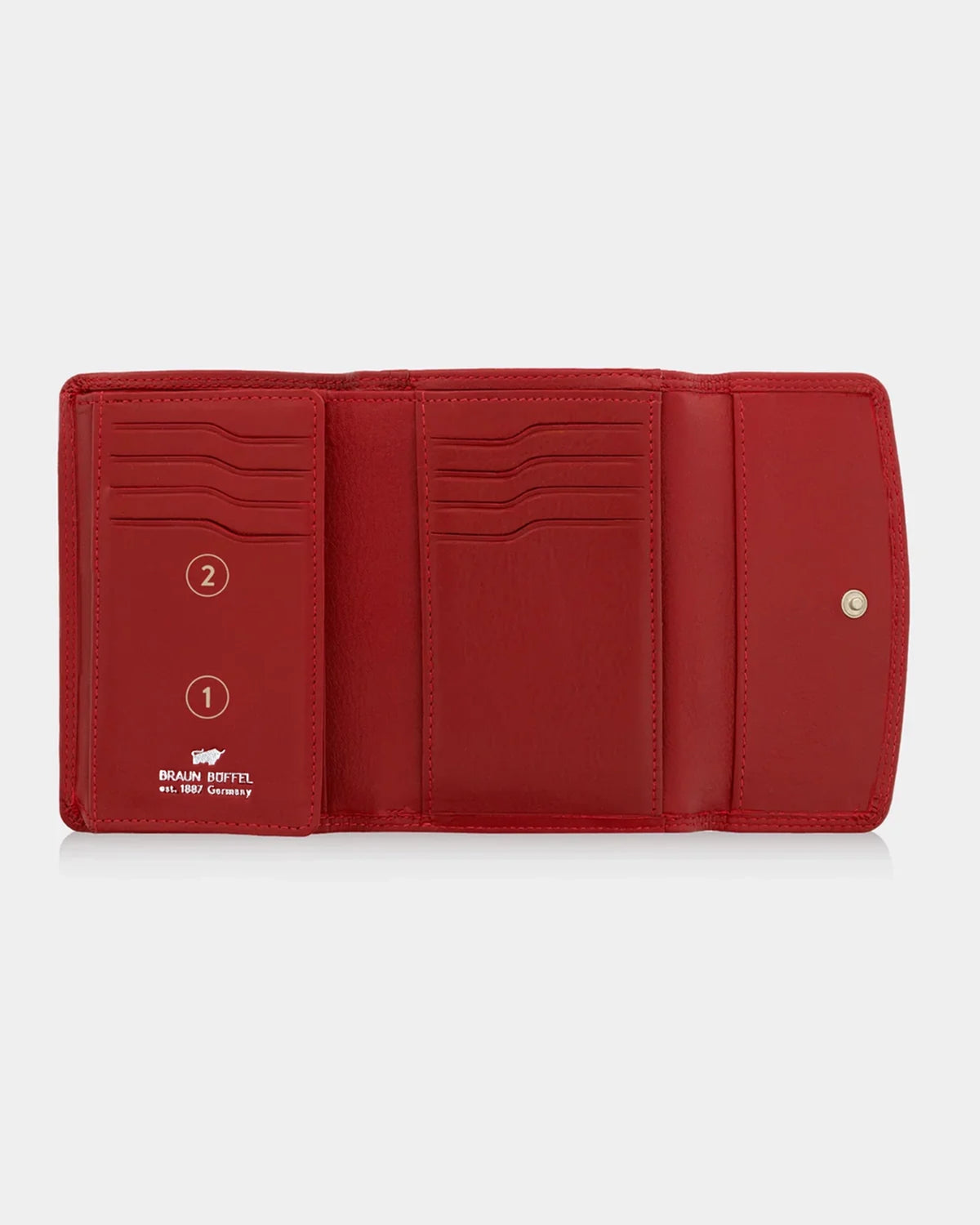 Personalisierung GOLF RFID BüGeldbörse 8CS rot