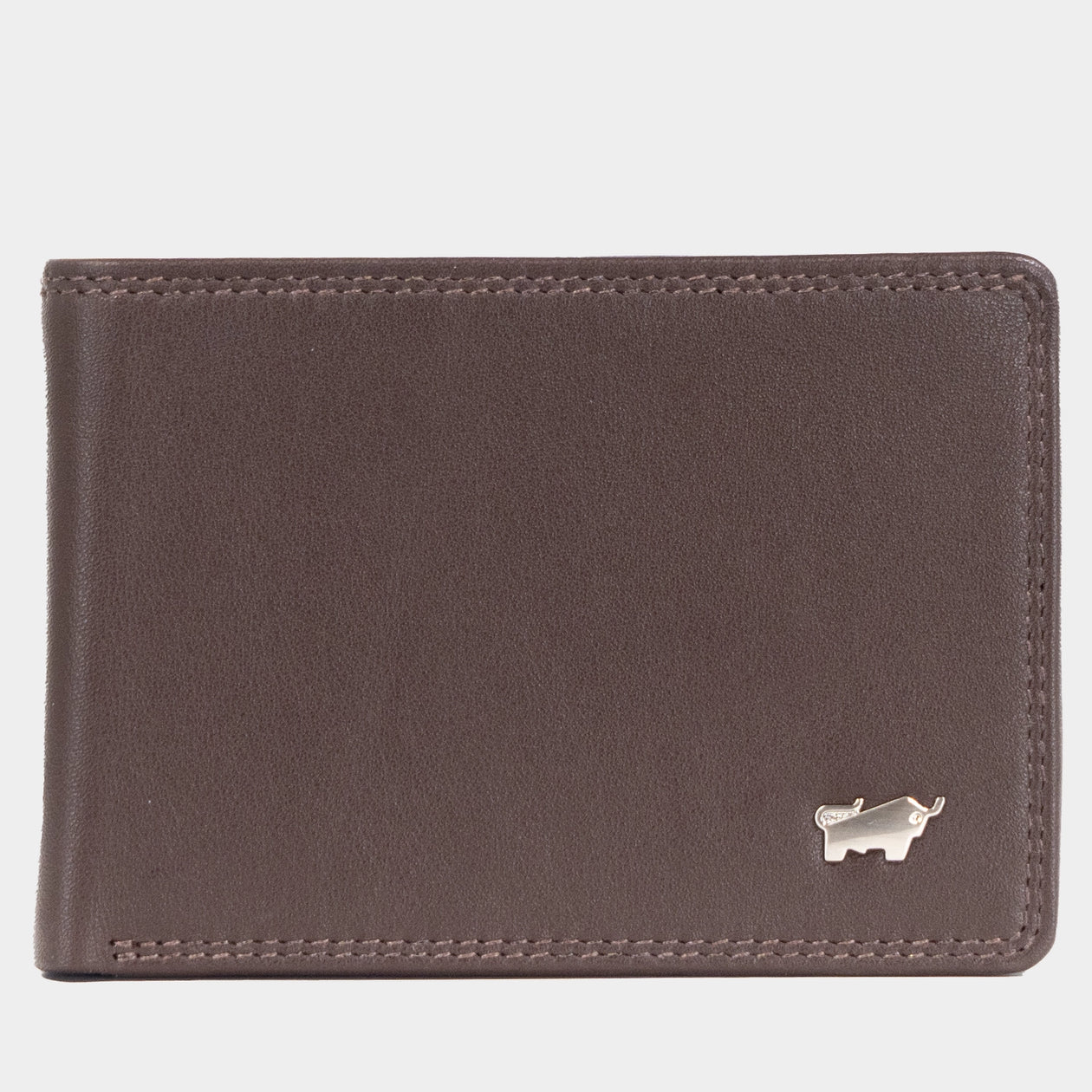 Frontansicht GOLF RFID Geldbörse 4CS braun