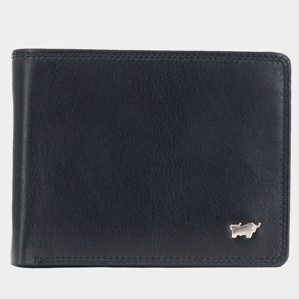 Frontansicht GOLF RFID Geldbörse 8CS schwarz