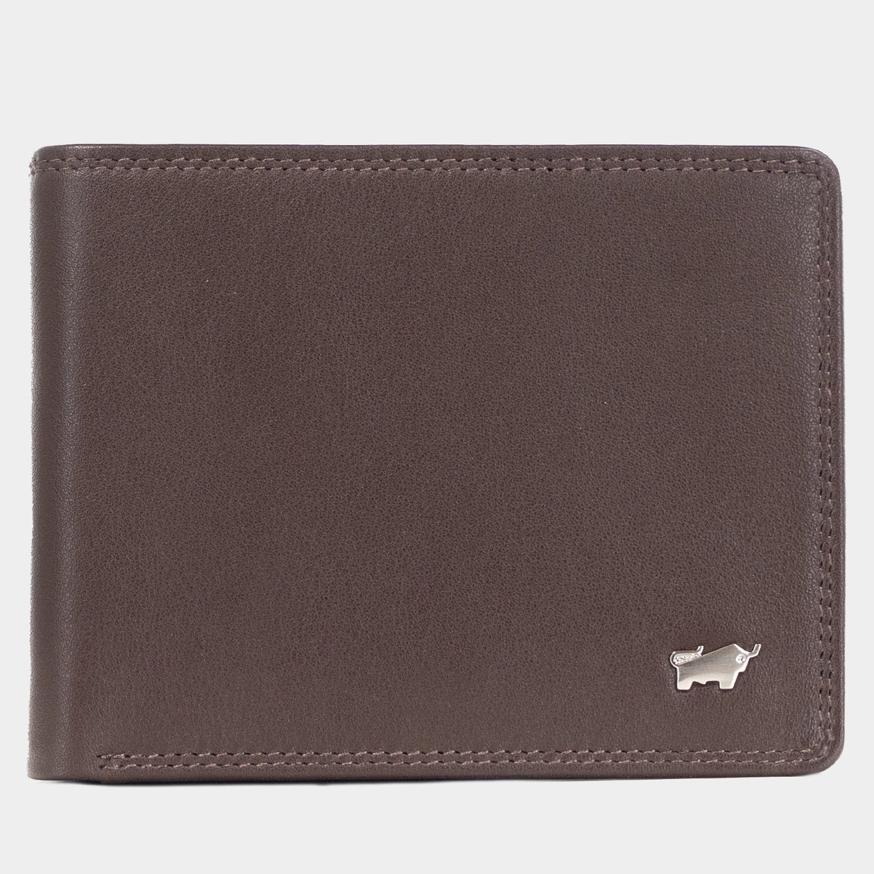 Frontansicht GOLF RFID Geldbörse 8CS braun