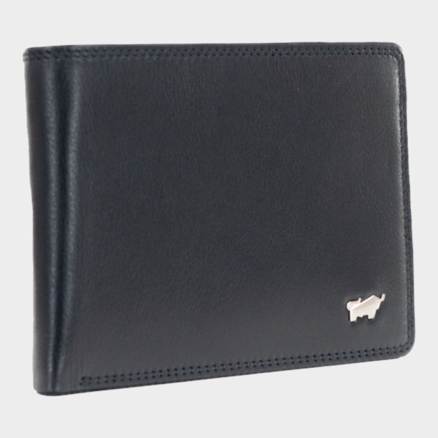 Schrägansicht GOLF RFID Geldbörse 11CS schwarz