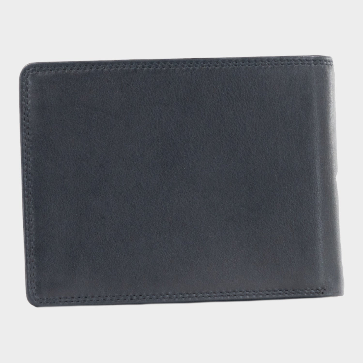 Rückansicht GOLF RFID Geldbörse 12CS schwarz