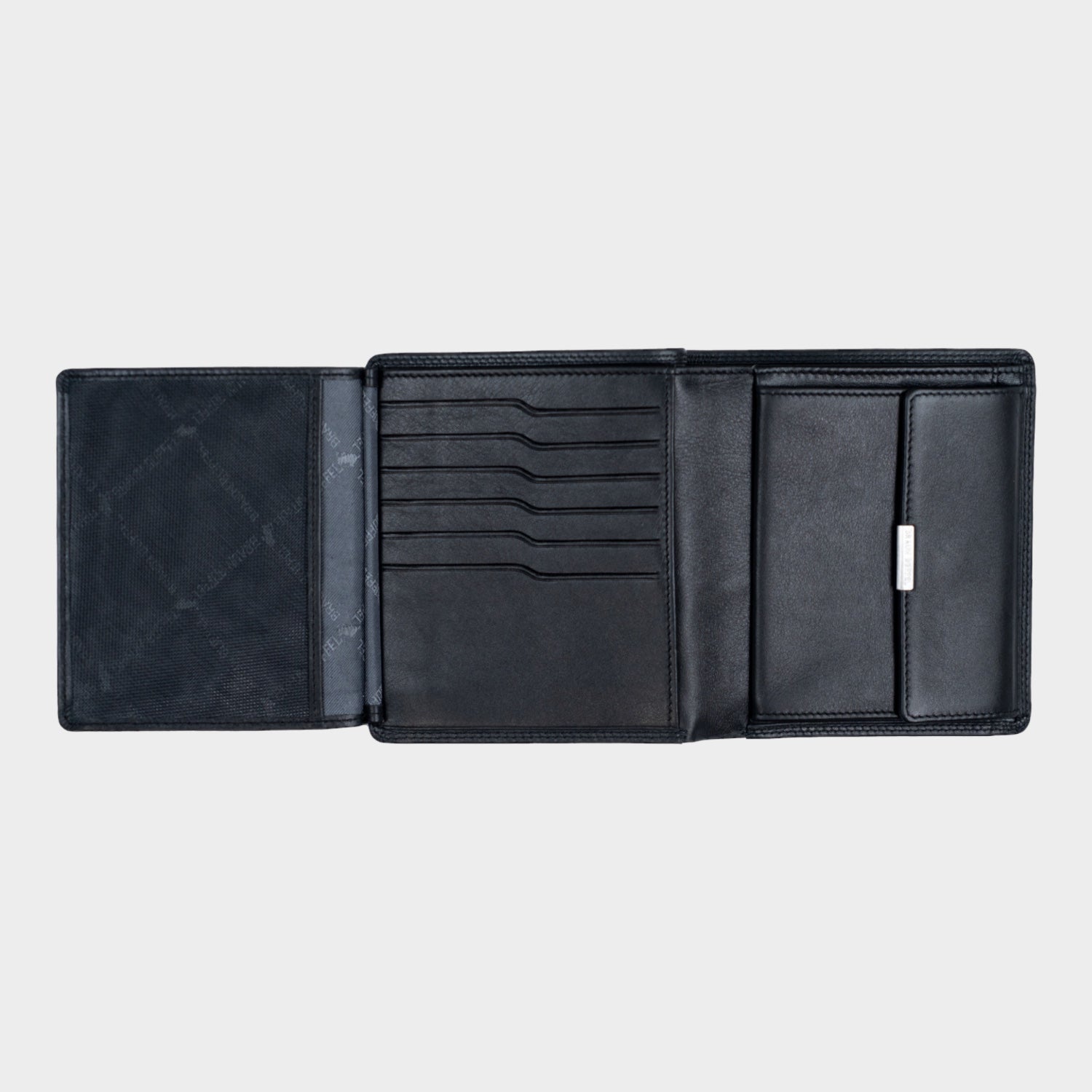 Innenansicht GOLF RFID Geldbörse H 12CS schwarz