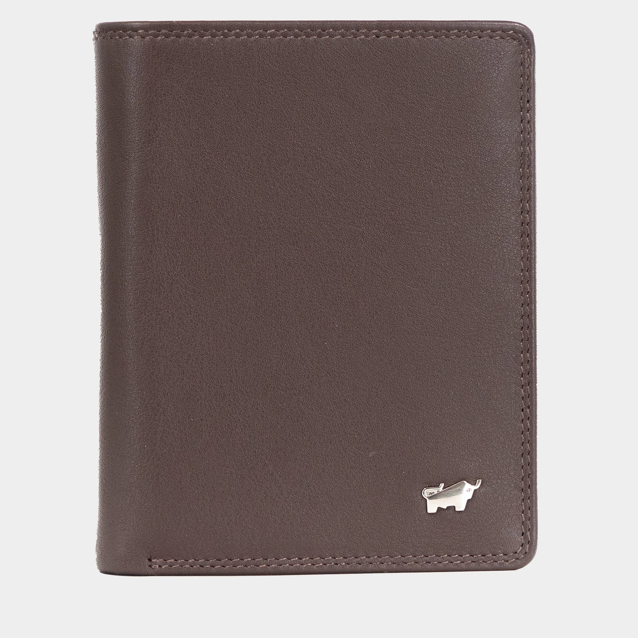 Frontansicht GOLF RFID Geldbörse H 7CS + Loop braun