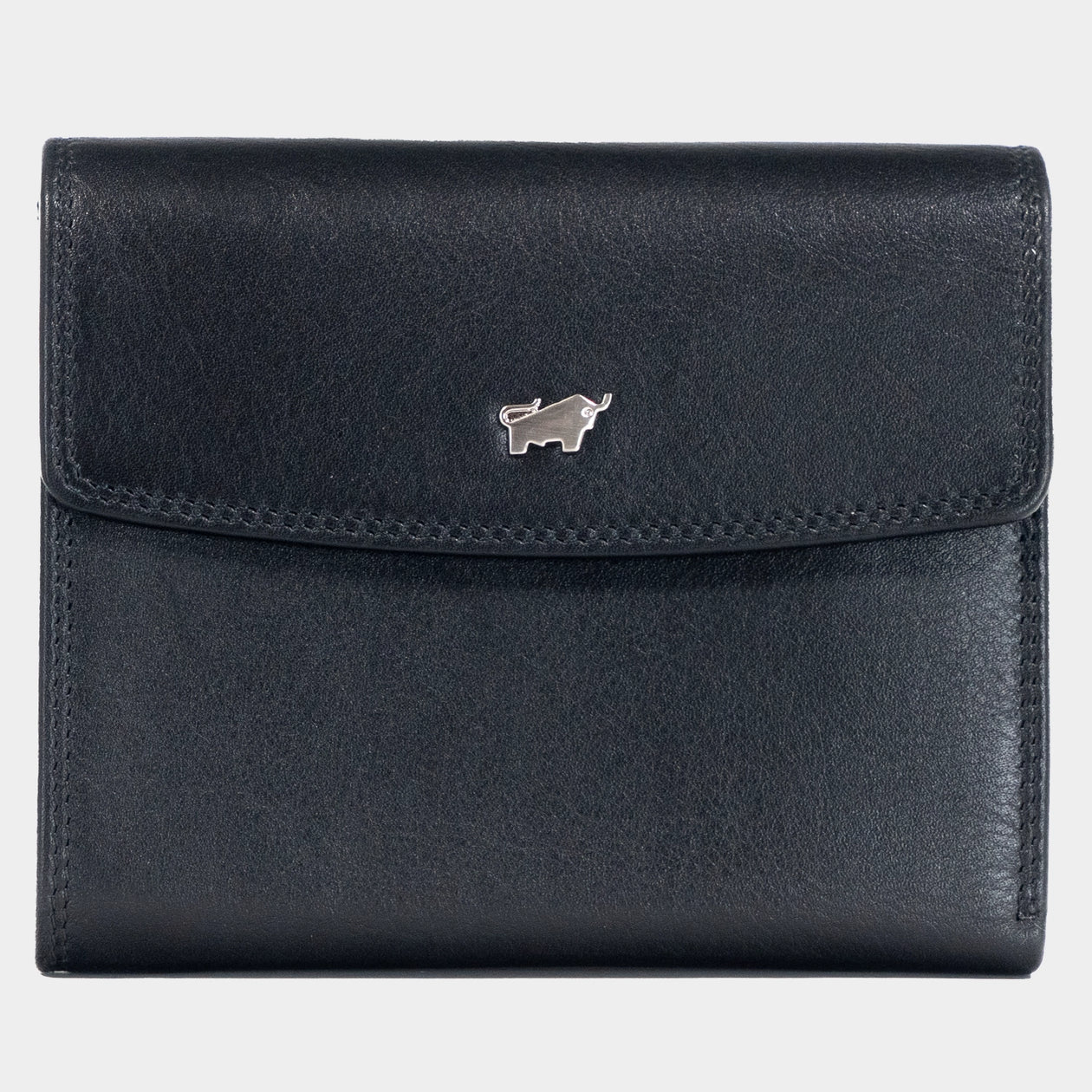 Frontansicht GOLF RFID Geldbörse M 8CS schwarz