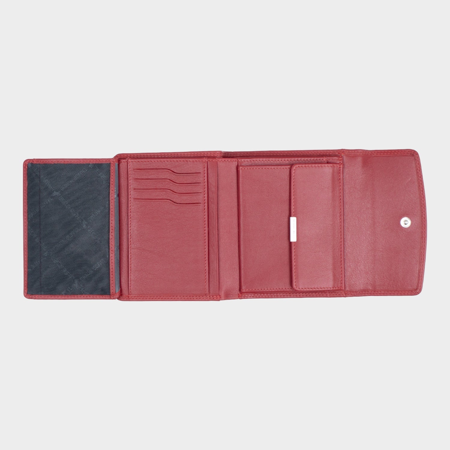 Innenansicht GOLF RFID Geldbörse M 8CS rot