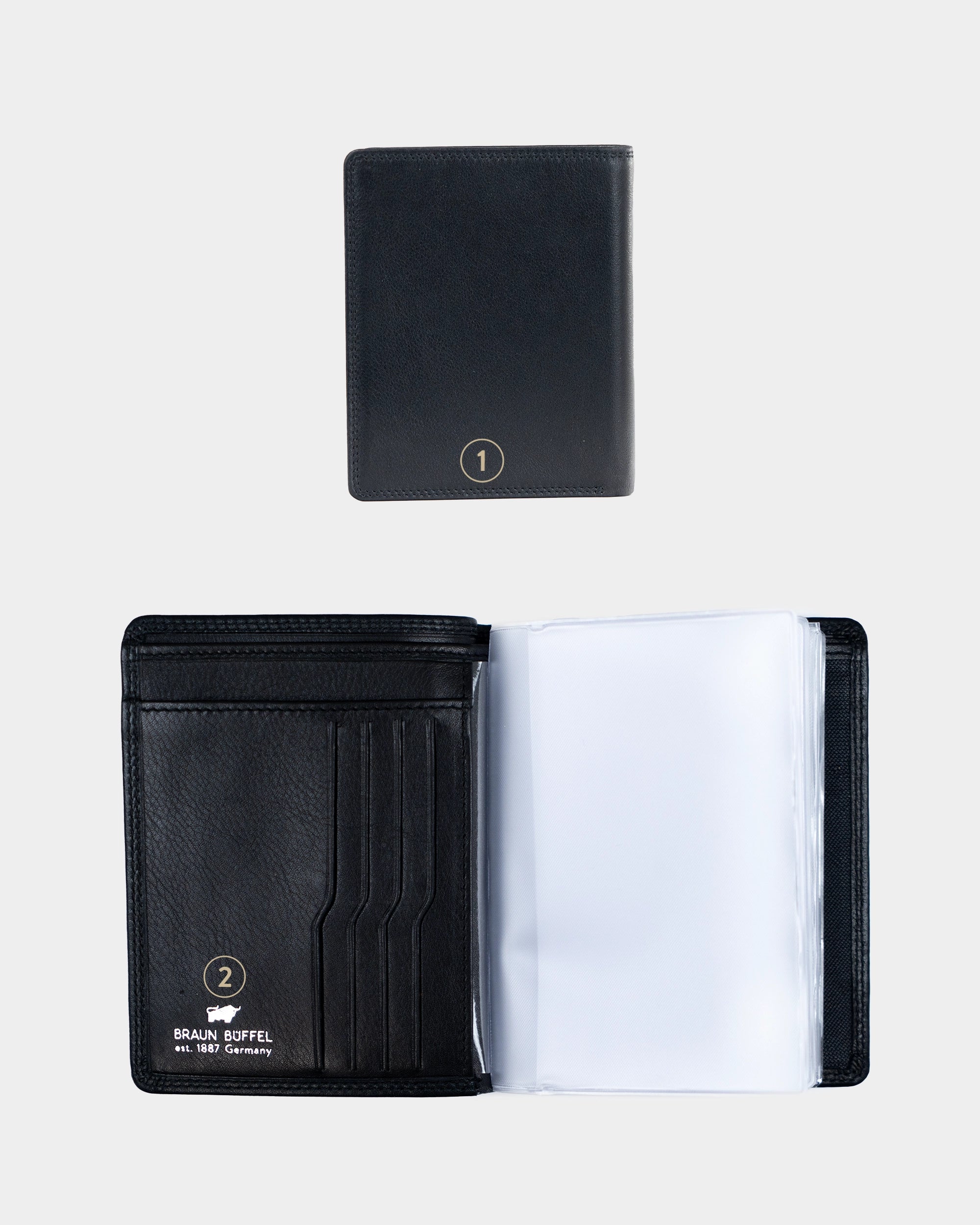 GOLF RFID Ausweisetui 4CS schwarz