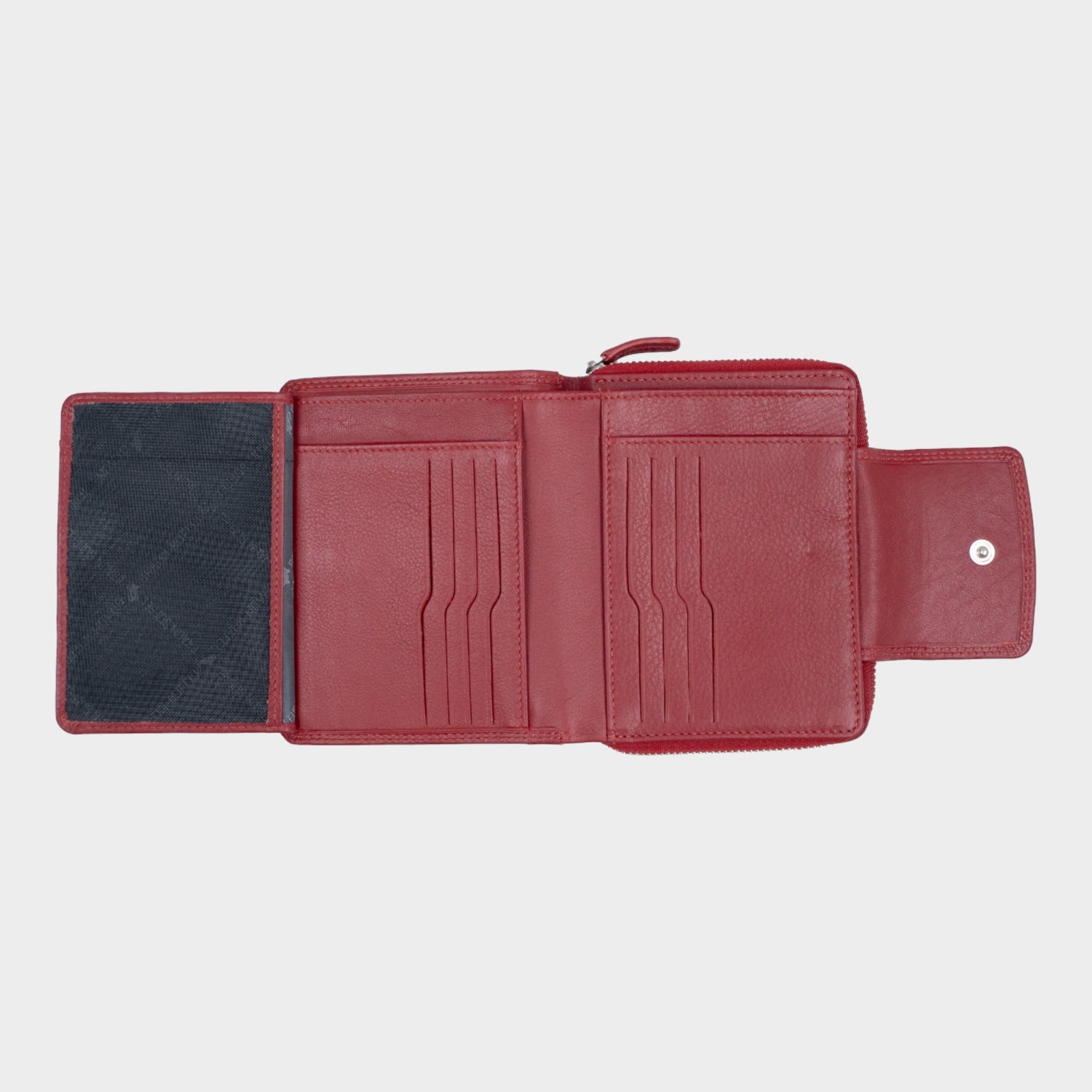 Innenansicht GOLF RFID RV-Geldbörse M 12CS rot