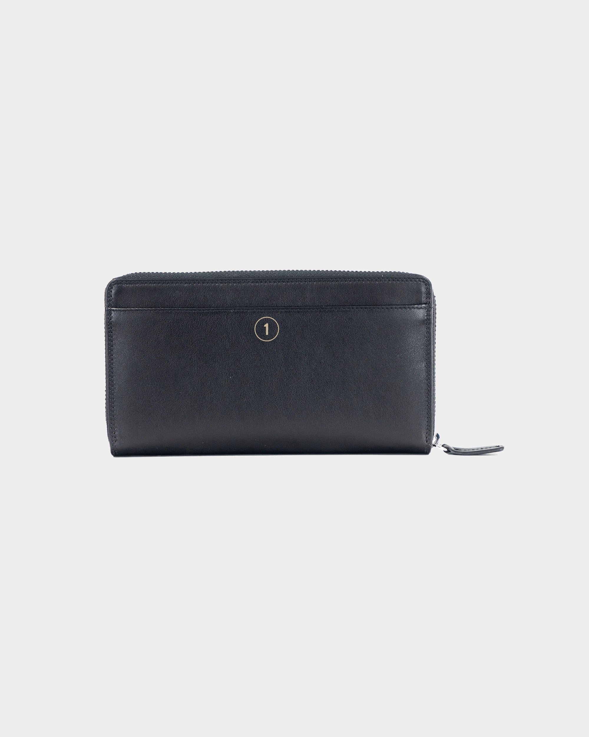 Personalisierung GOLF RFID RV-Geldbörse 16CS schwarz
