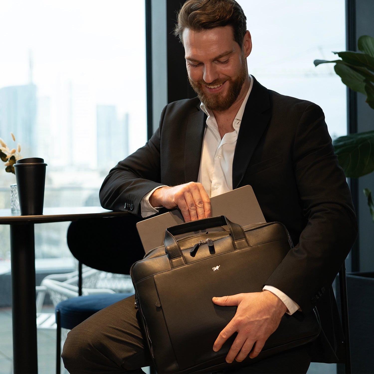 Keyfeature GOLF Businesstasche L schwarz