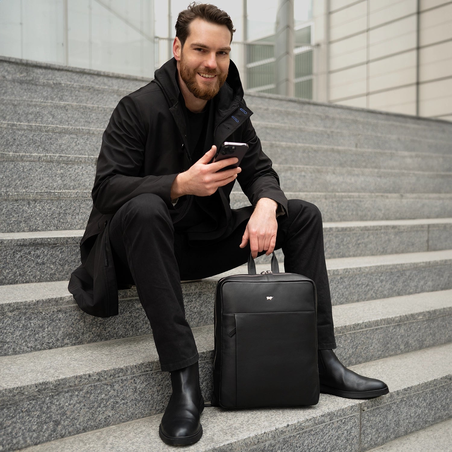 Keyfeature GOLF Rucksack schwarz