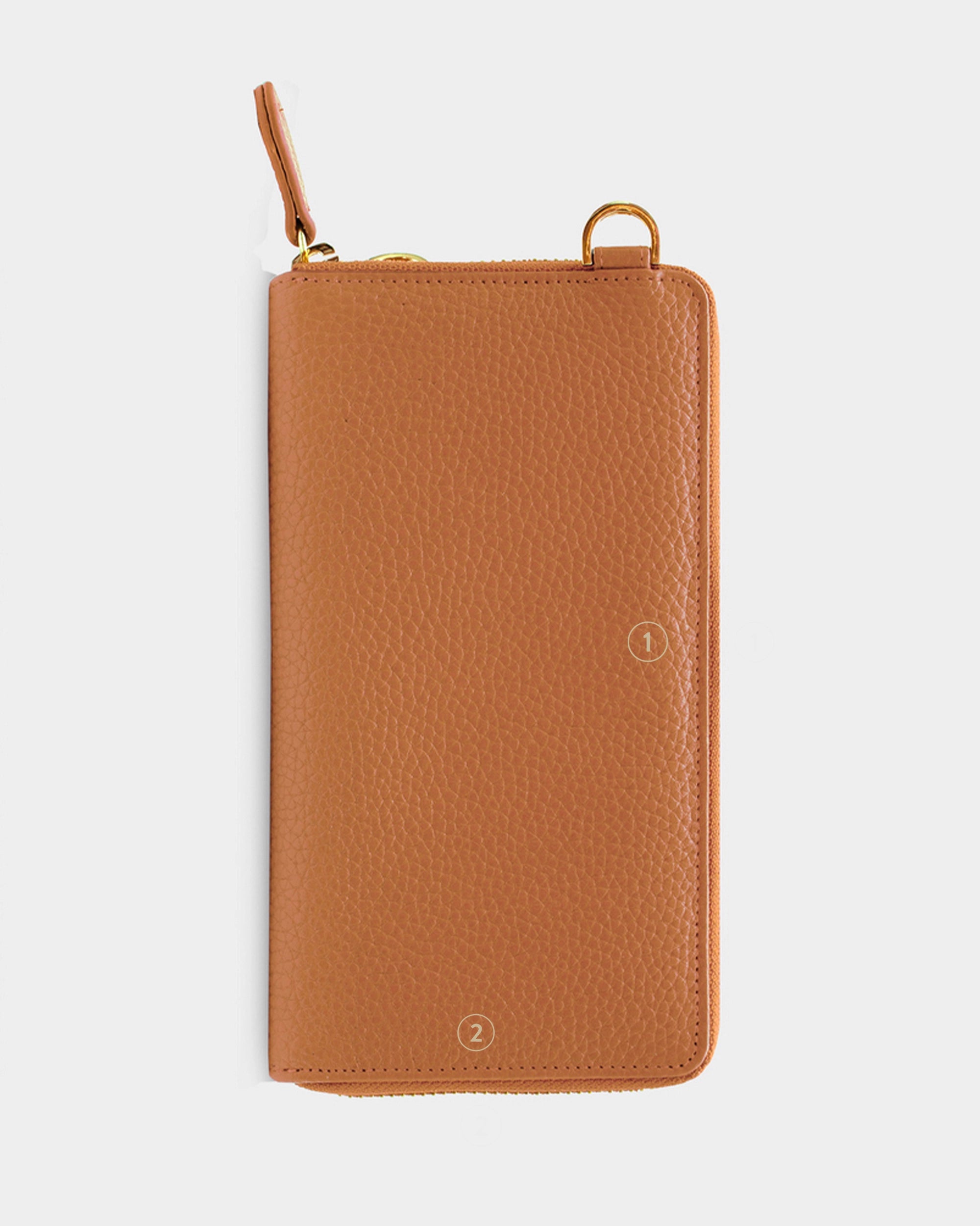 Personalisierungsbild ASTI RV-Geldbörse mit Handyfach cognac