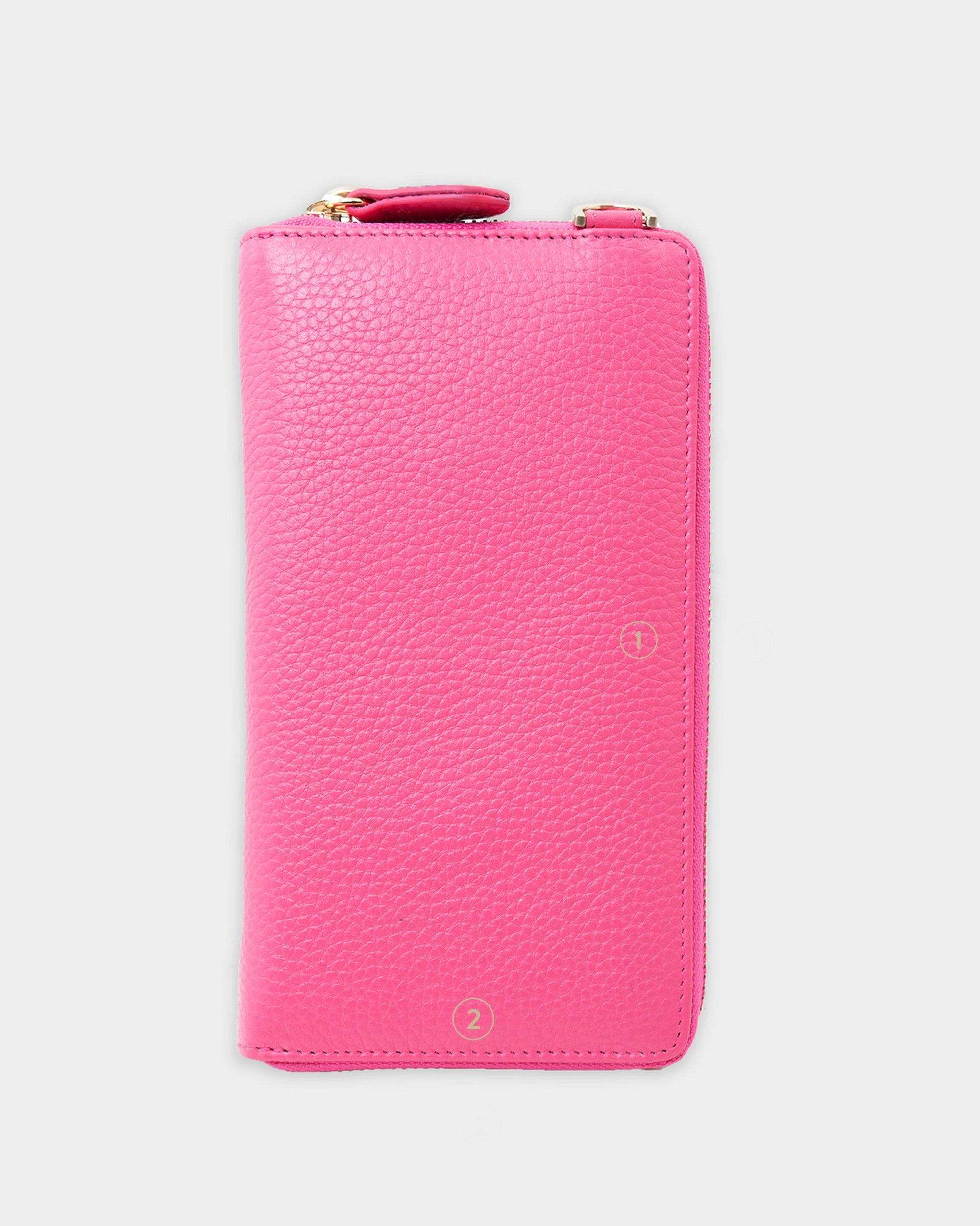 Personalisierungsbild ASTI RV-Geldbörse mit Handyfach meta pink