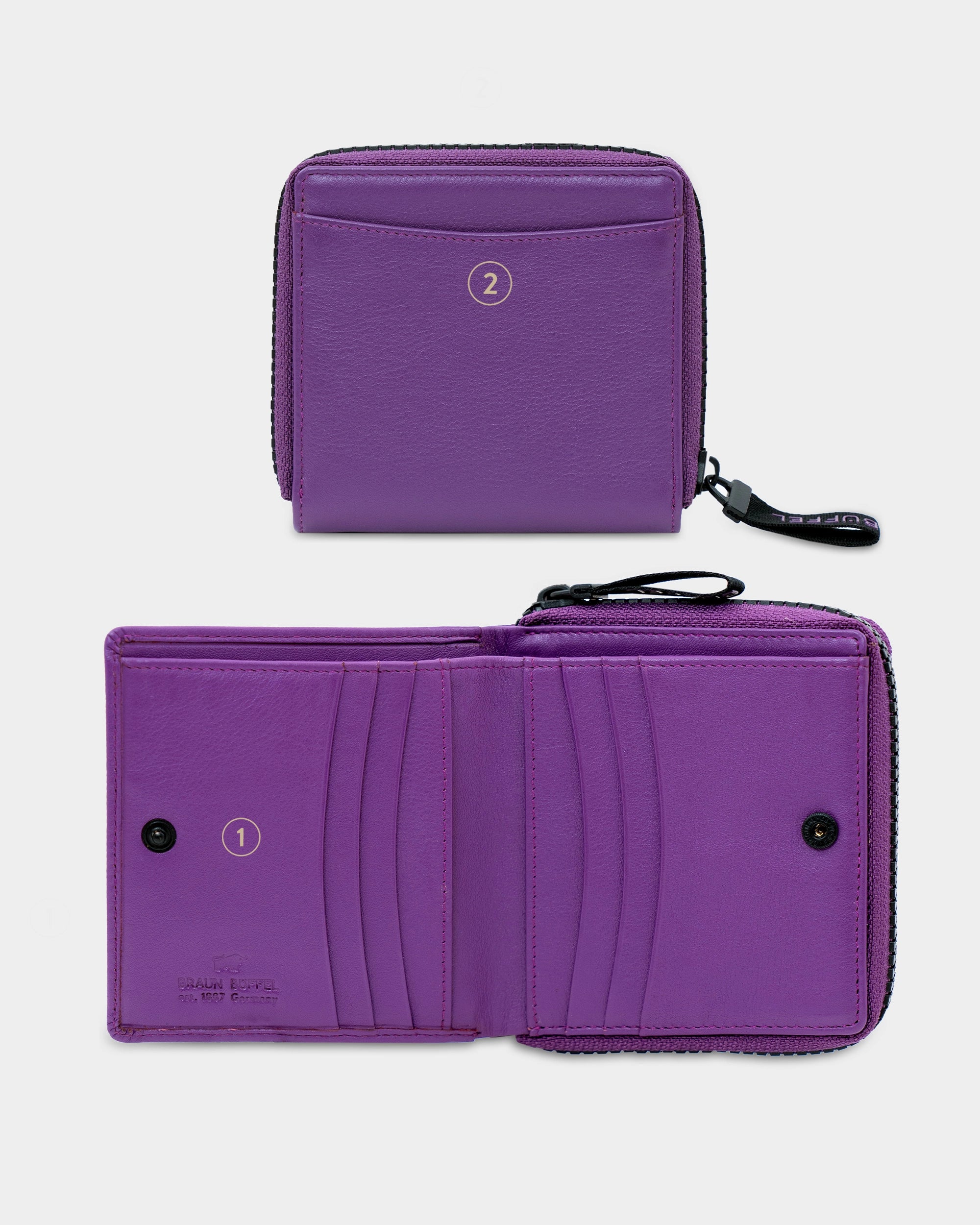 Personalisierungsbild CAPRI RFID RV-Geldbörse S 6CS viola